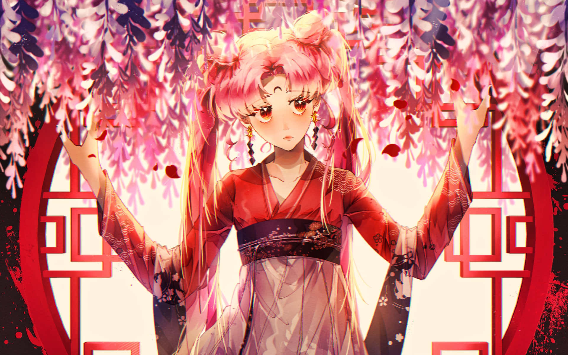 Chibiusa Tsukino, Granddaughter Of Usagi Tsukino - The Titular Sailor Moon Background