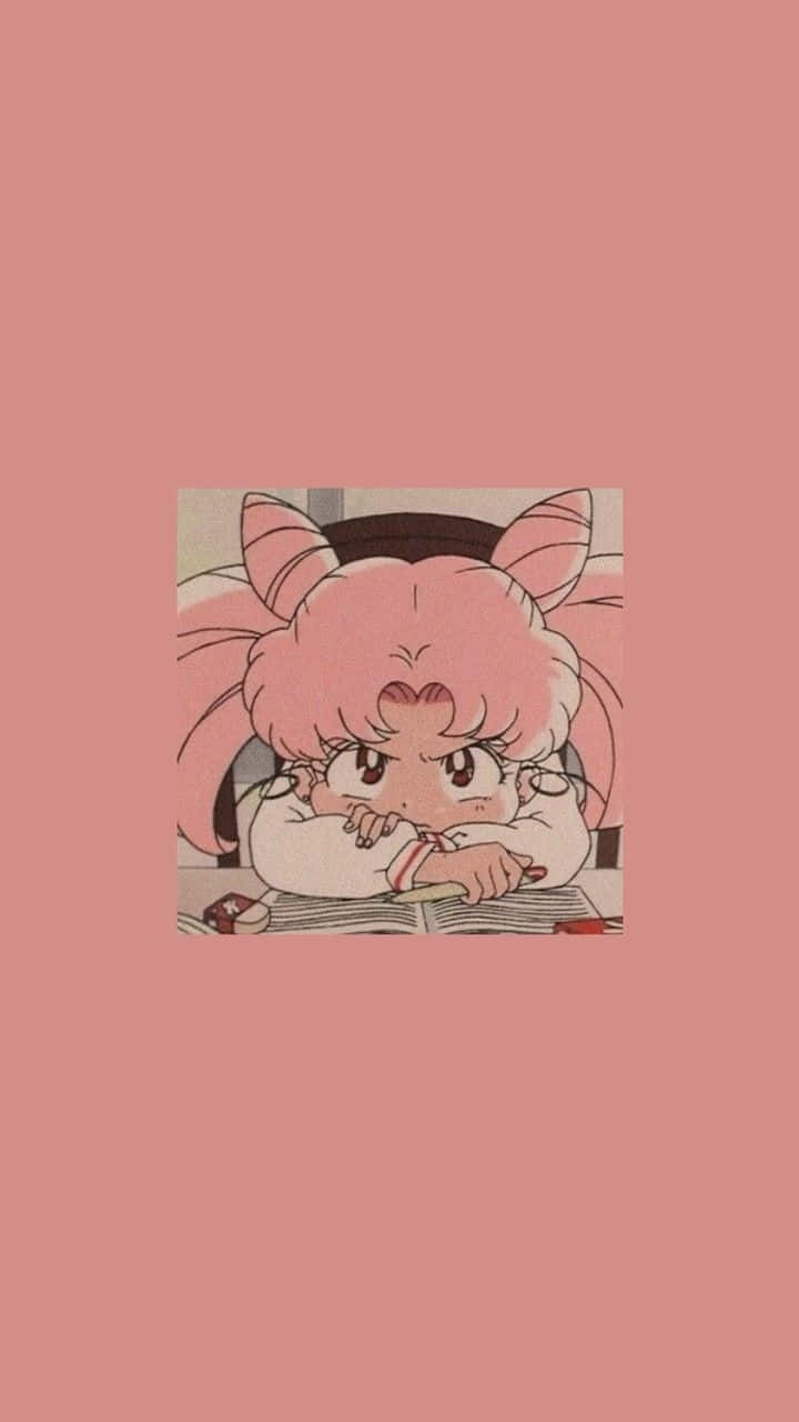 Chibiusa Tsukino, The Ever-determined Pupil Of Sailor Moon Background