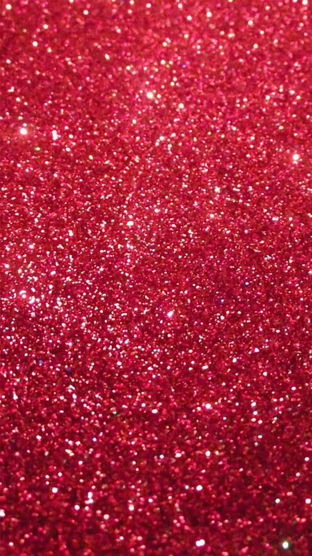 Chic And Sparkly Red Glitter Background