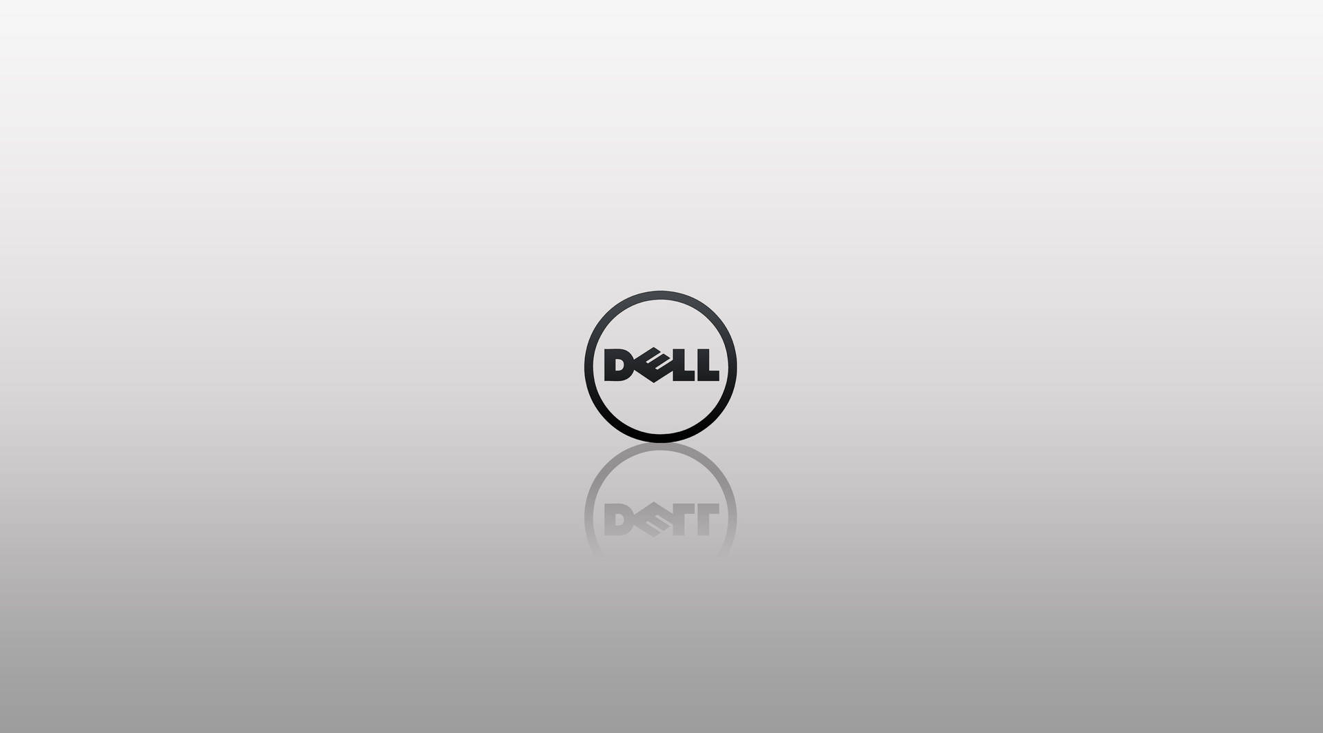 Chic Dell Brand Reflective Logo Background
