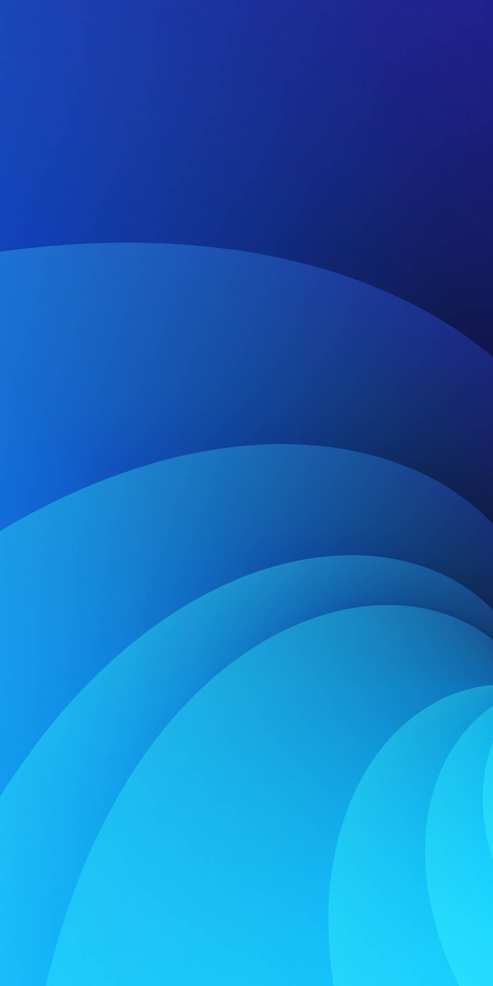 Chic Minimalist Blue Gradient Iphone Wallpaper Background