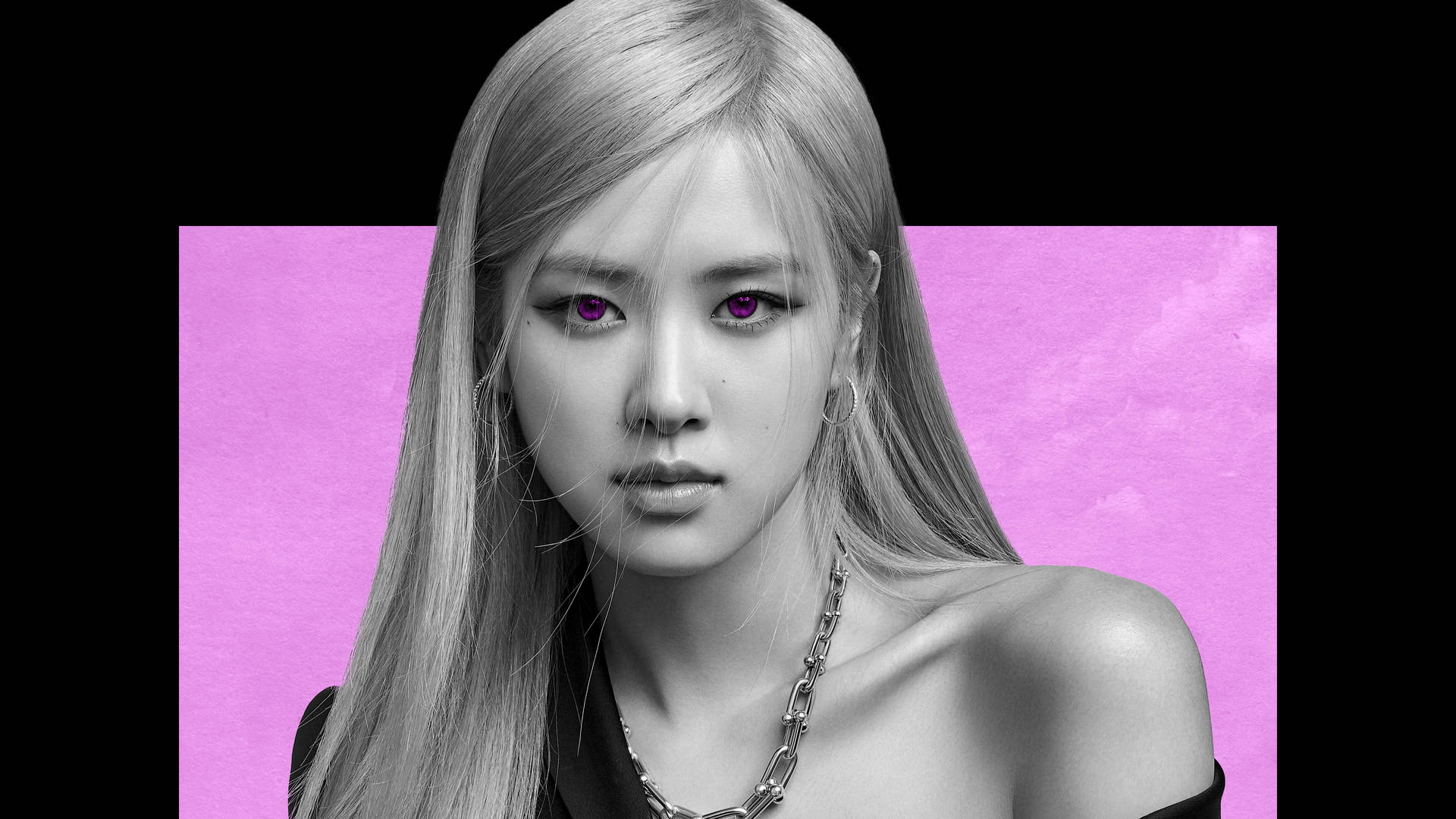 Chic Rose Blackpink Colored Eyes