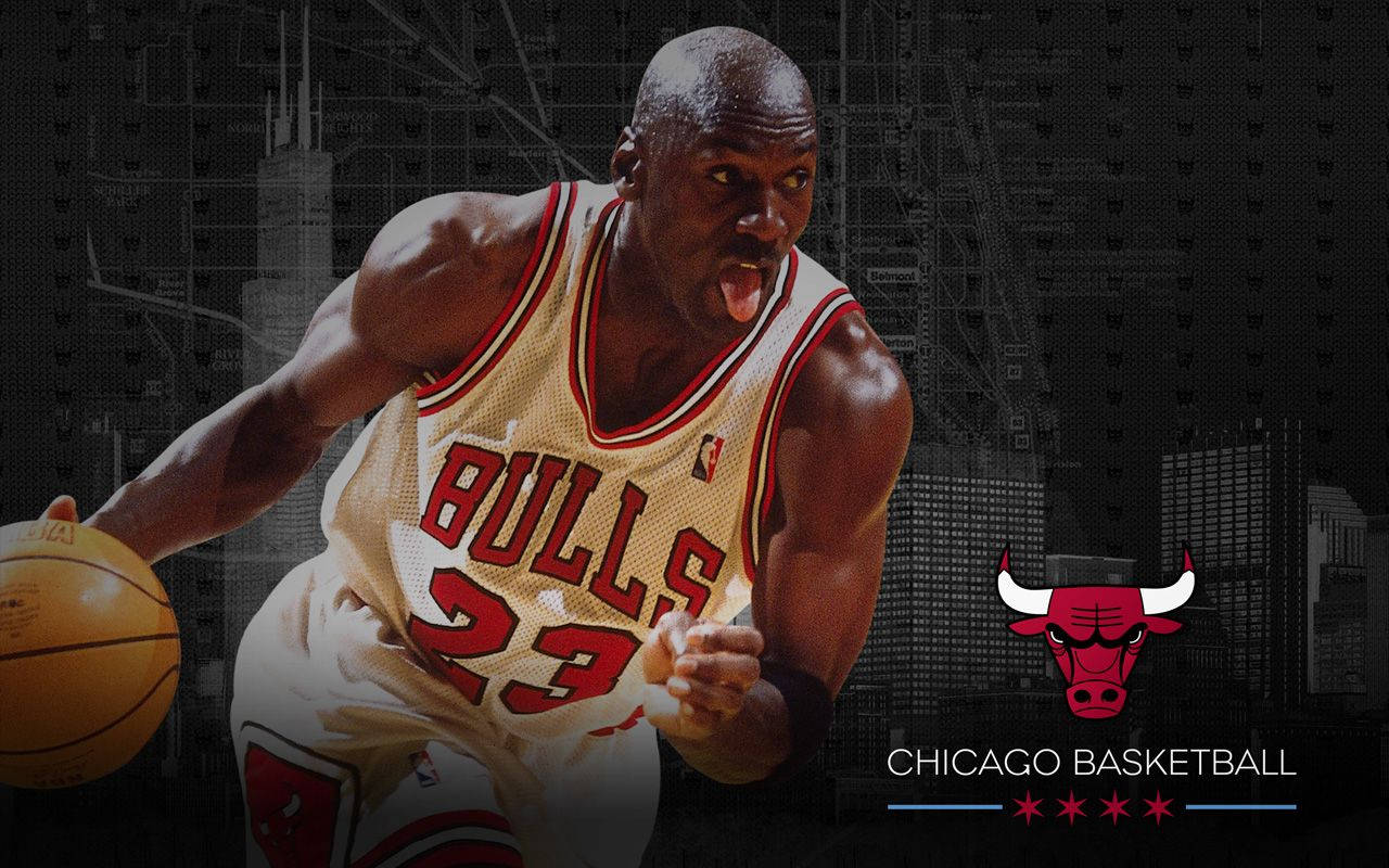 Chicago Basketball Michael Jordan Cover Background