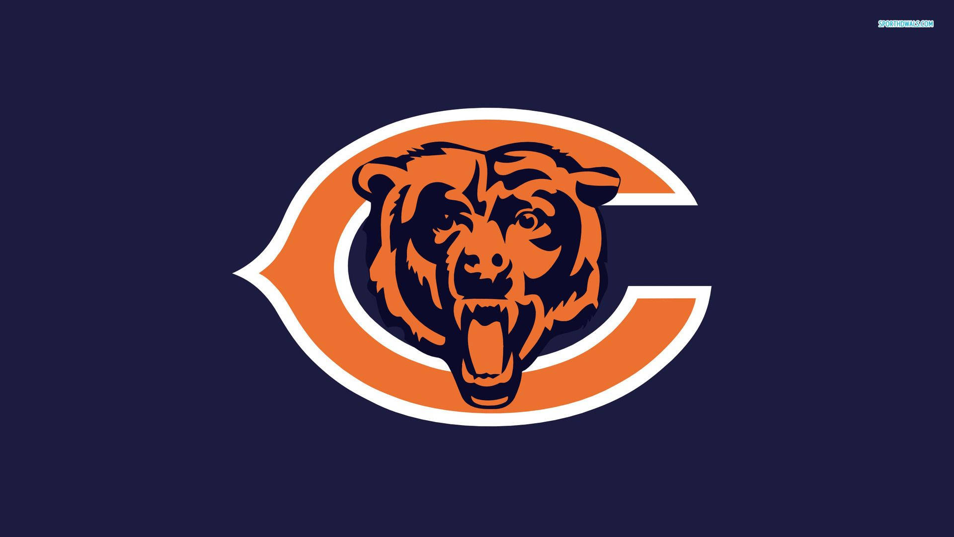 Chicago Bears Navy Blue Hd Background
