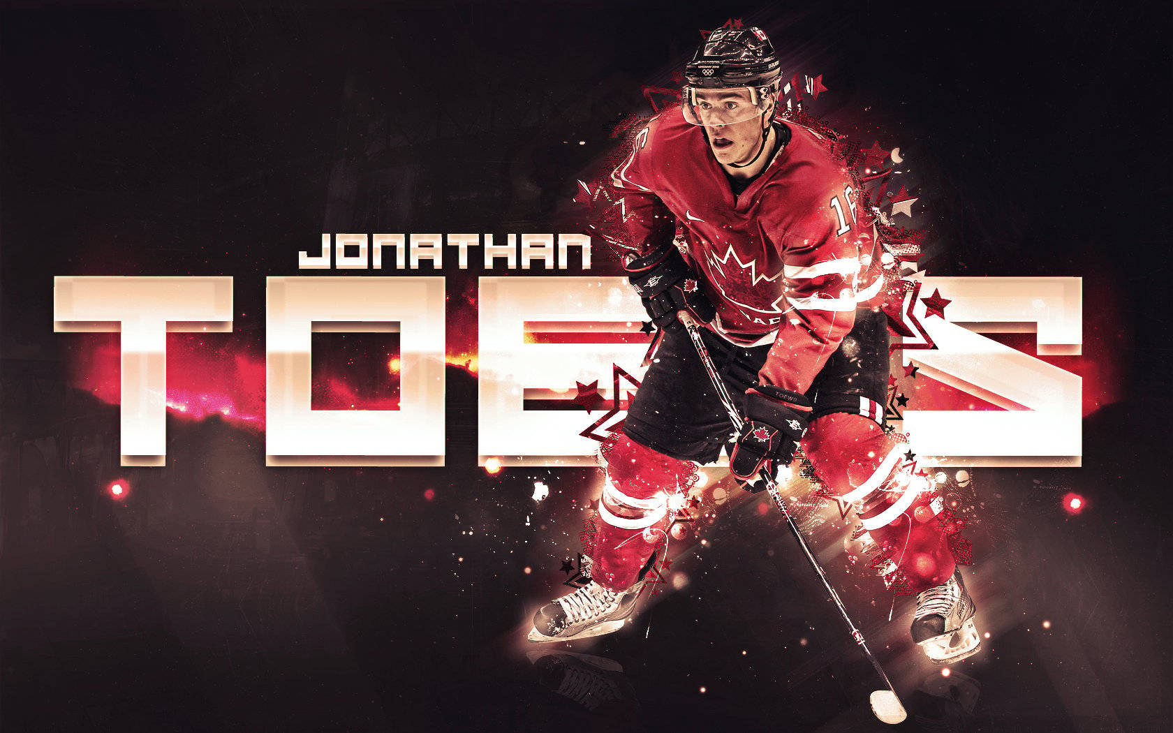 Chicago Blackhawks Captain Jonathan Toews Background