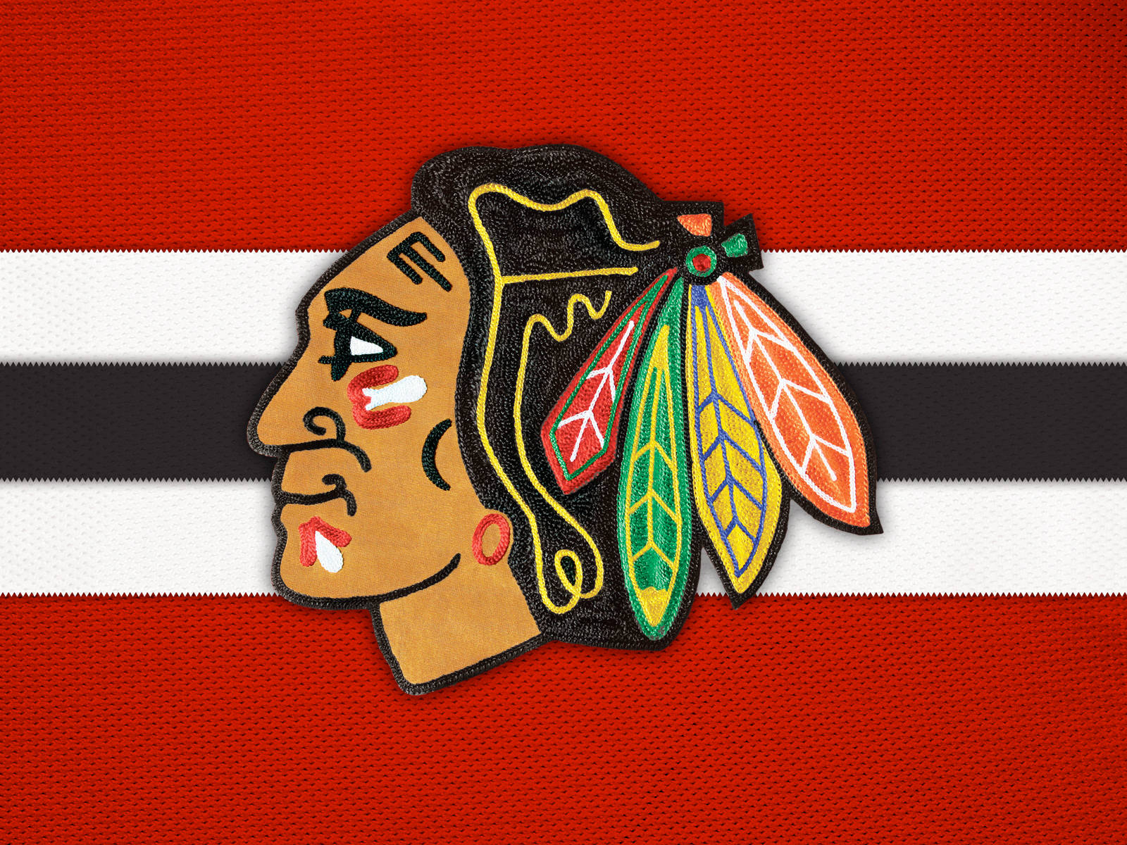 Chicago Blackhawks Head Logo Background