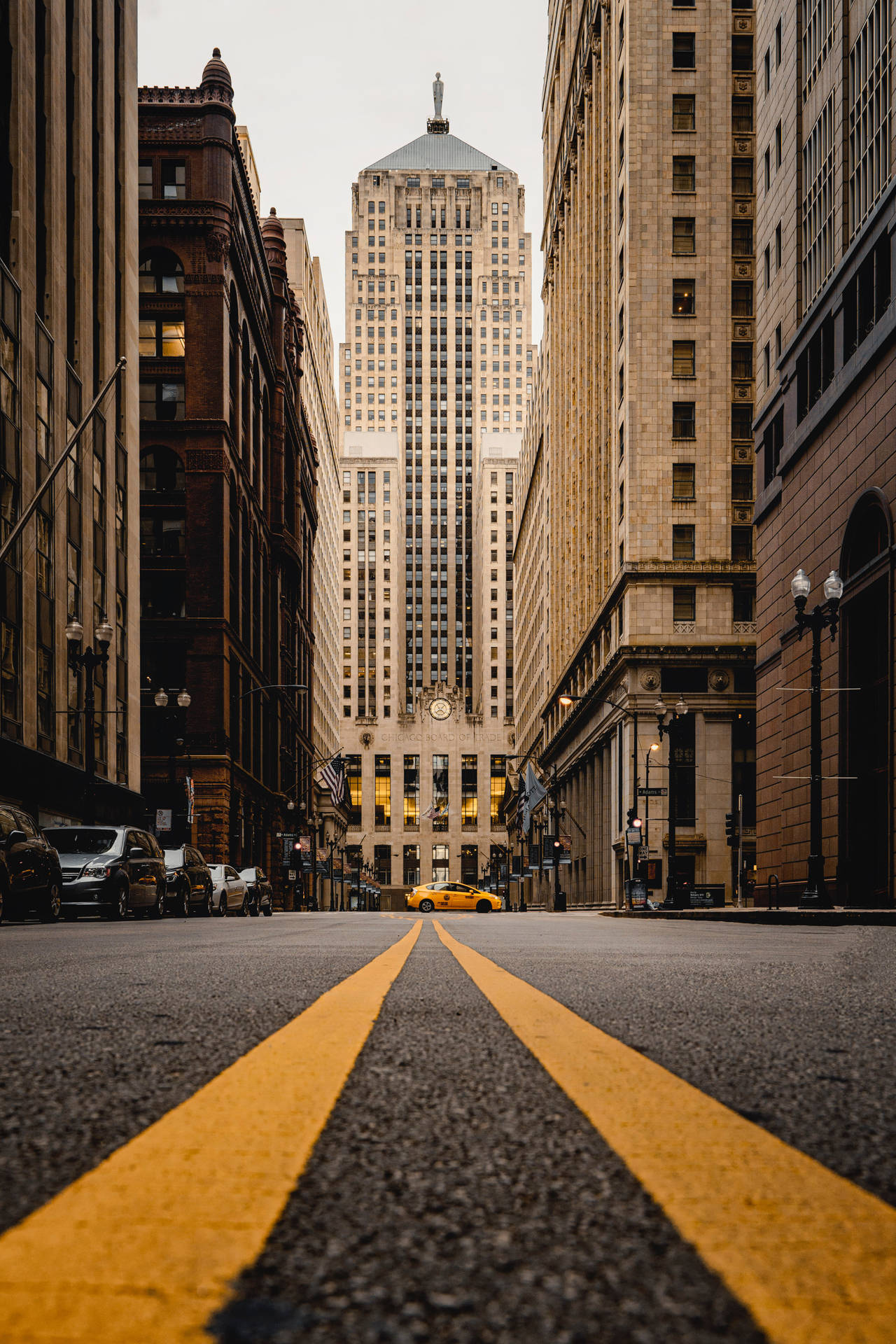 Chicago Board Of Trade Buildings Background