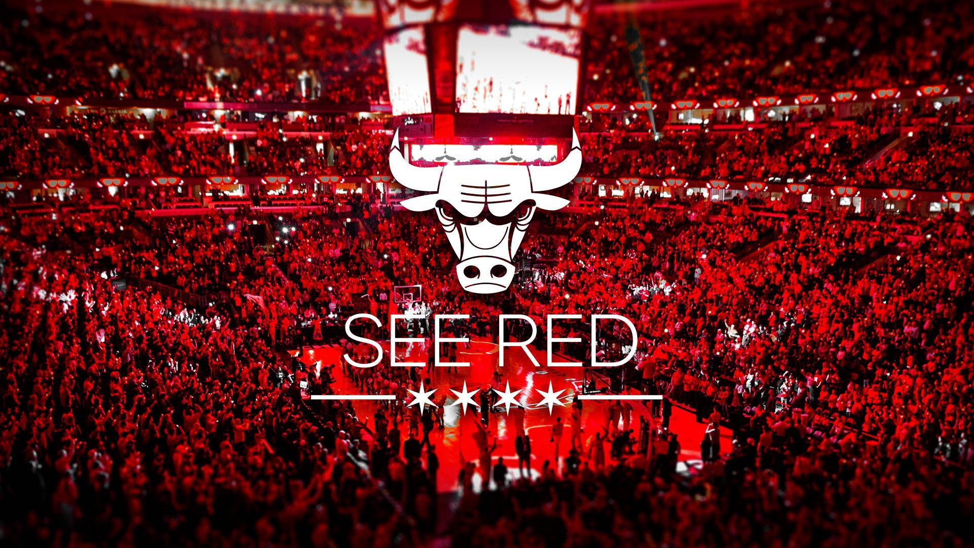 Chicago Bulls See Red Background