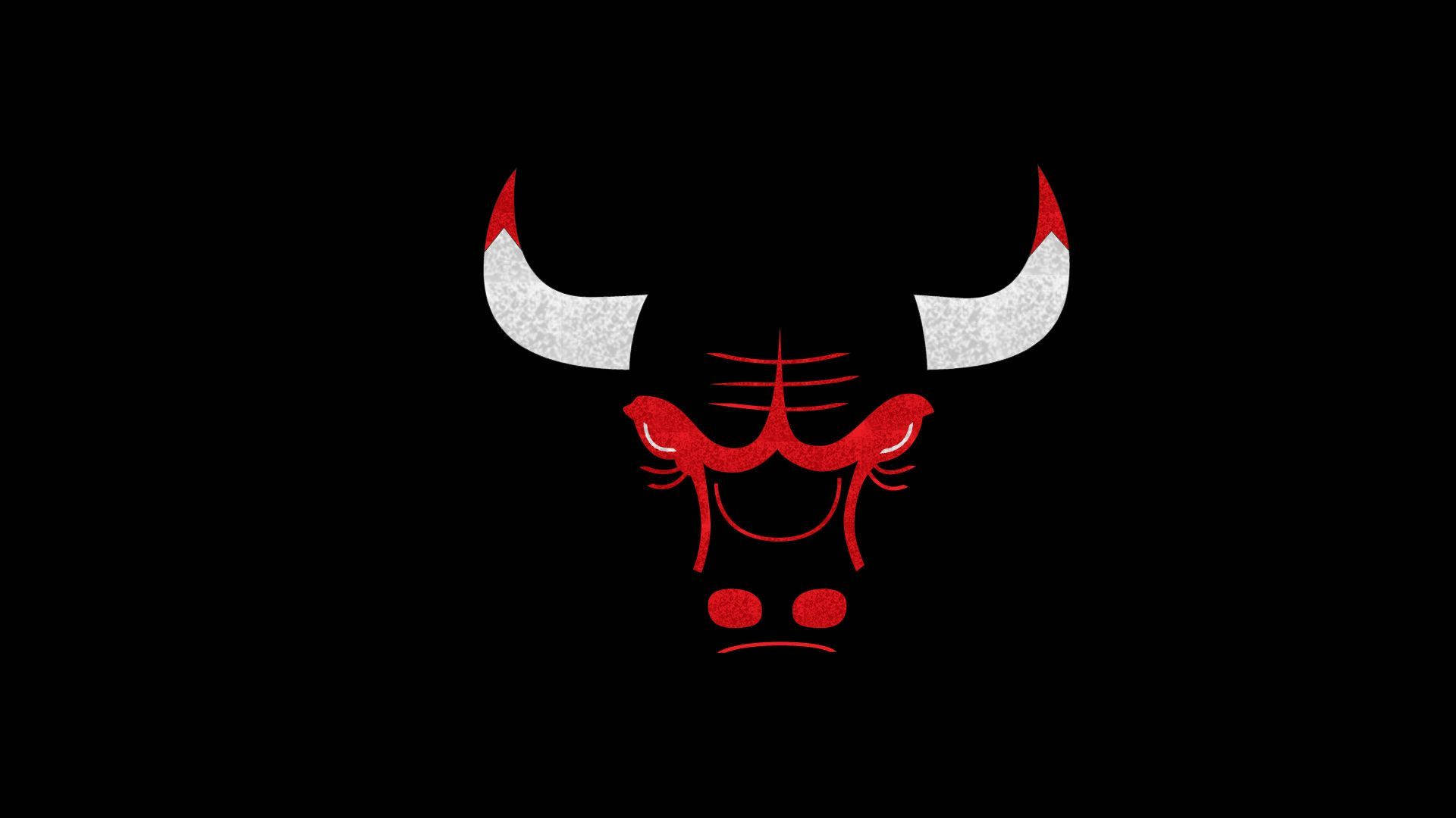 Chicago Bulls Silhouette Vector Art Logo Background