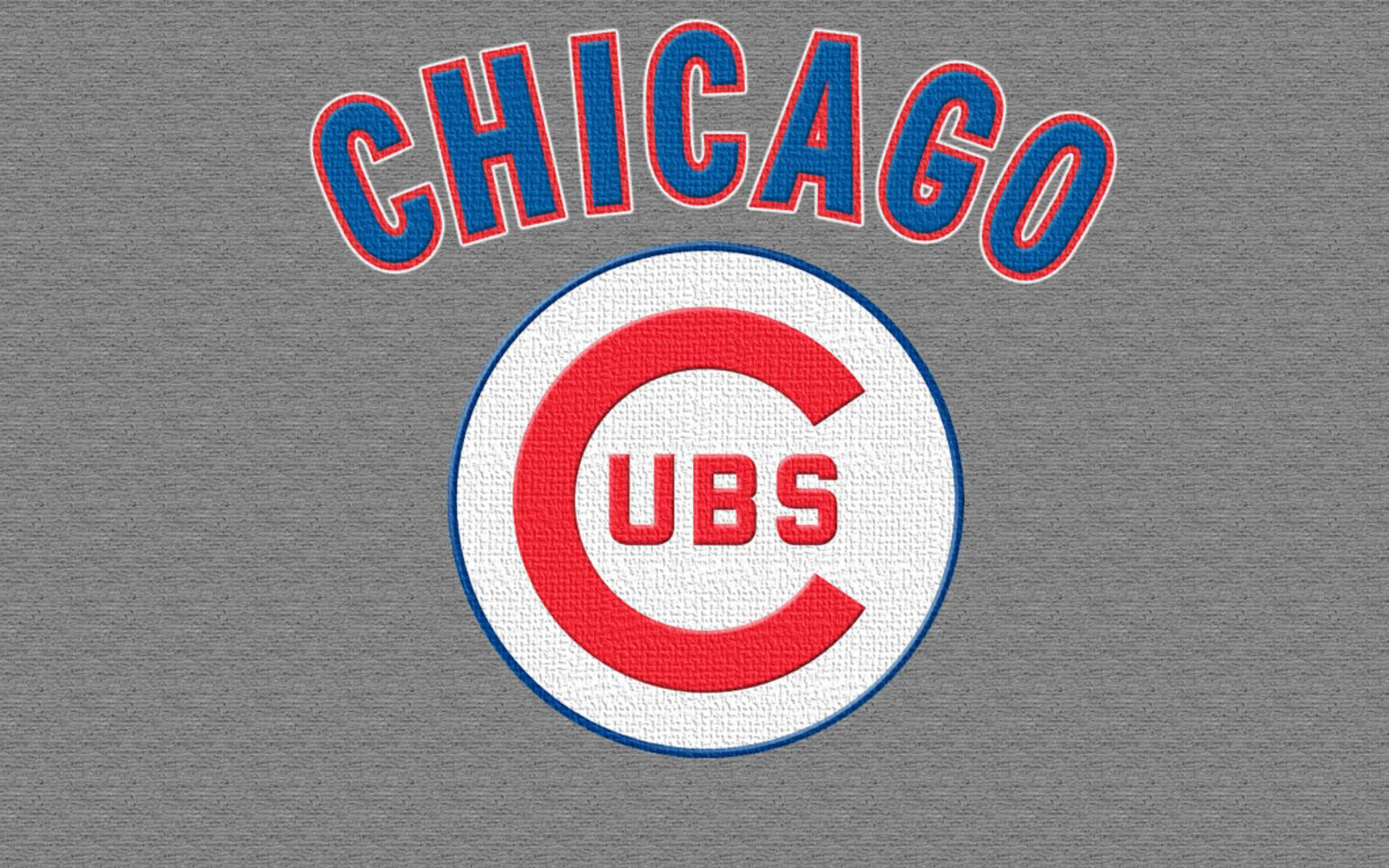 Chicago Cubs Logo On White Circle Background