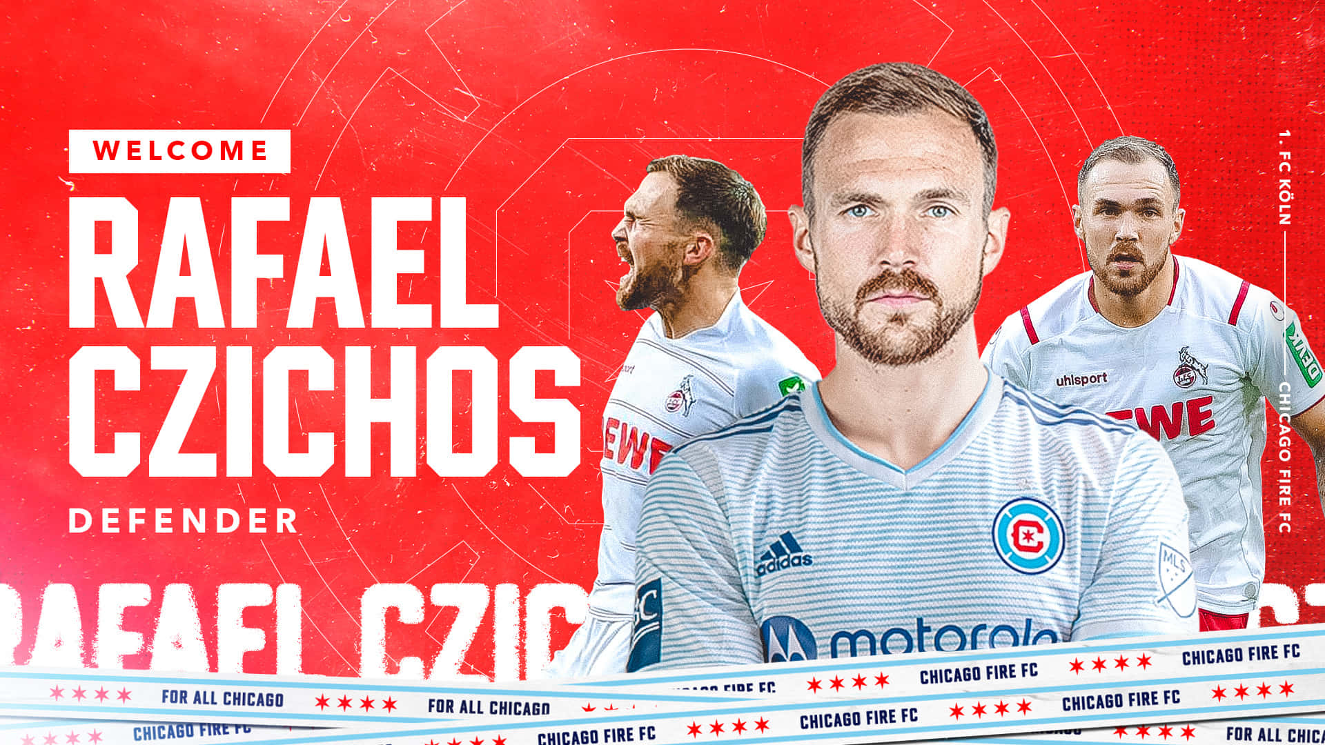 Chicago Fire Rafael Czichos Welcome Poster Background
