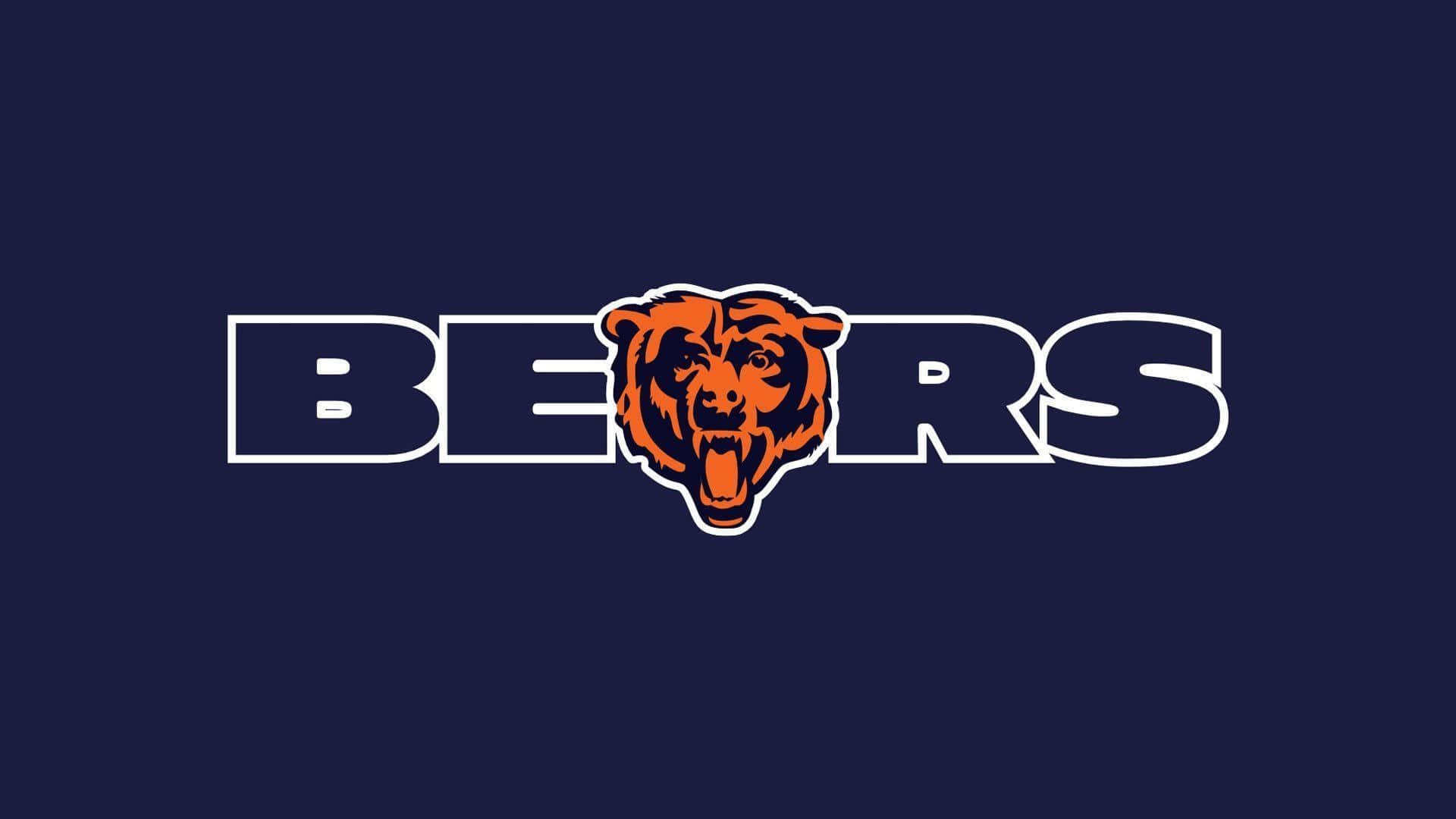 Chicago Sports Bears Team Imprint Mascot Background