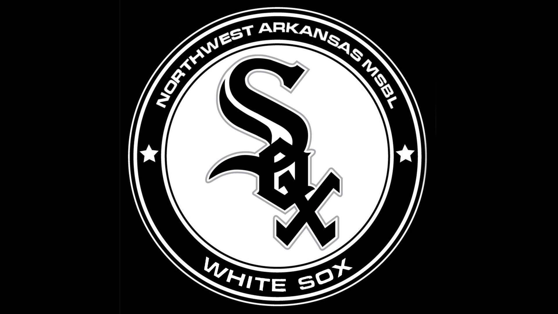 Chicago White Sox Emblem In Black Background