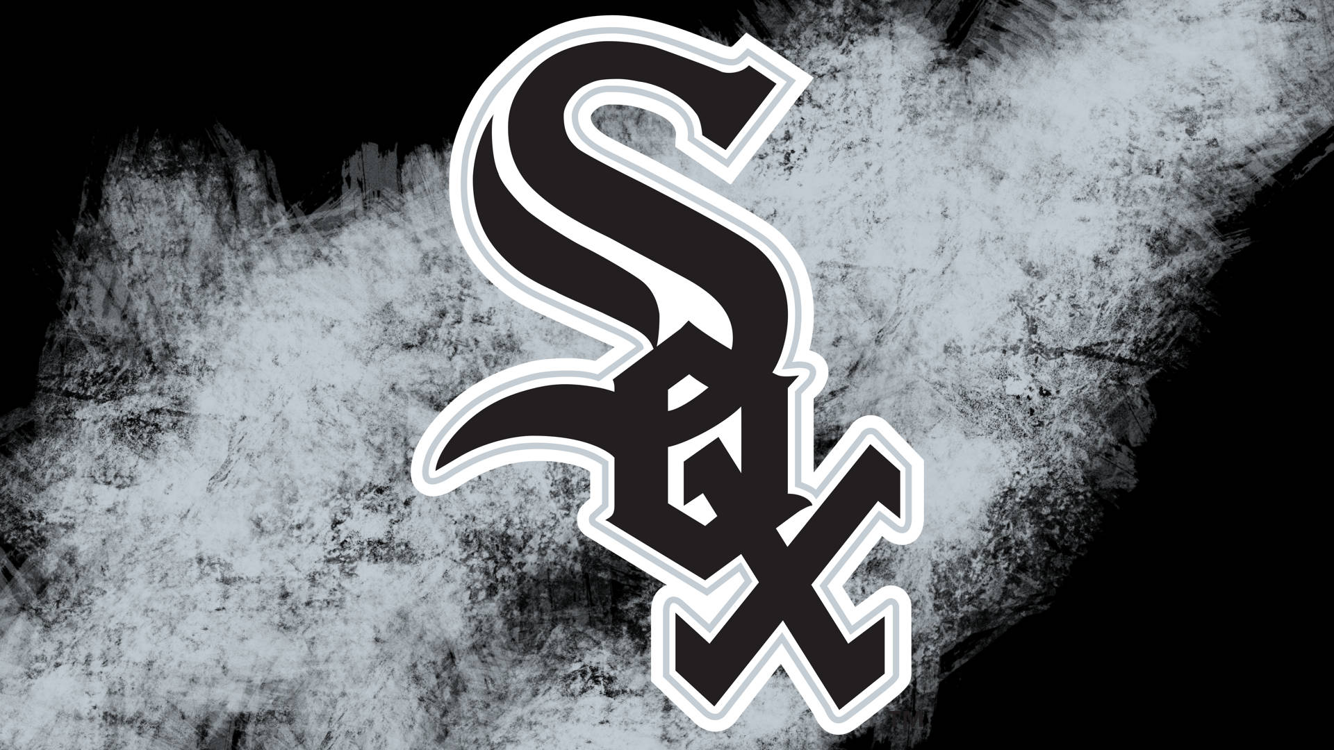 Chicago White Sox In Grunge White Background