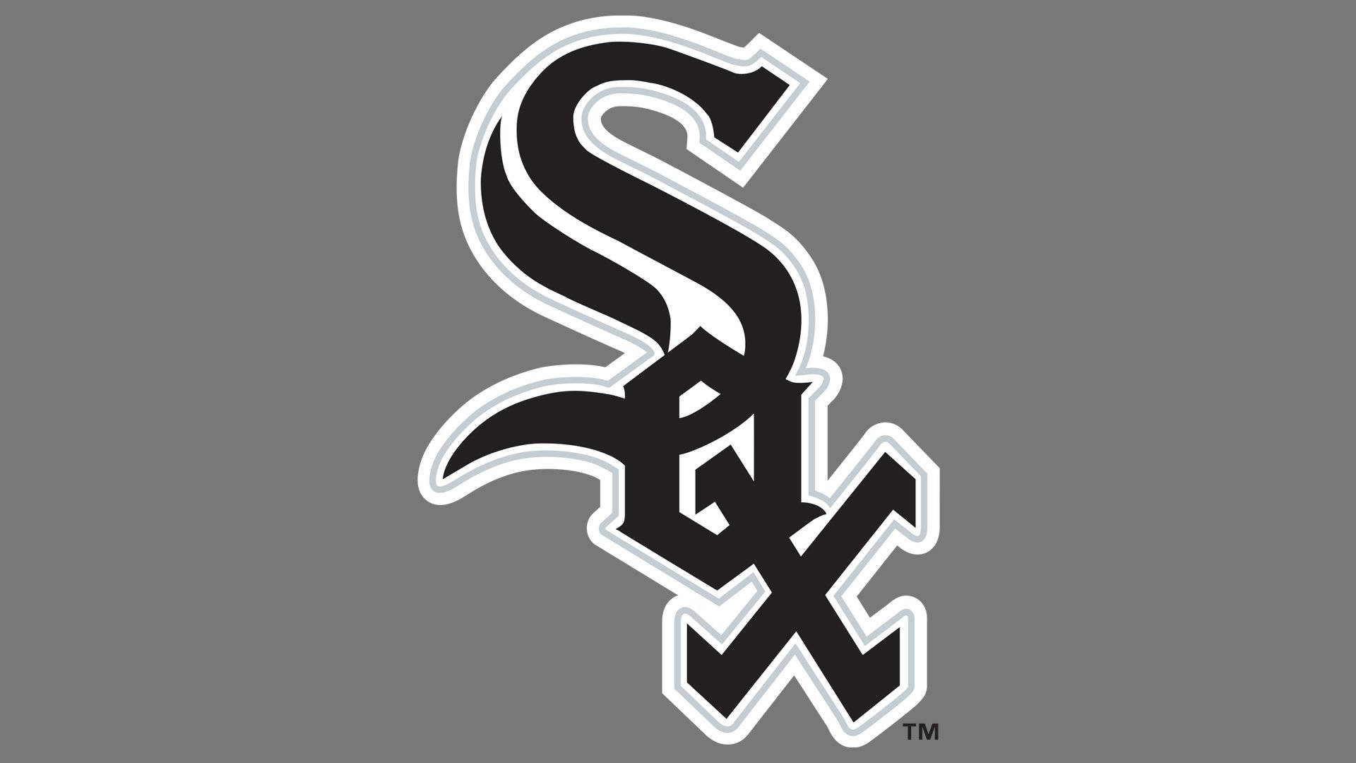 Chicago White Sox Logo In Gray