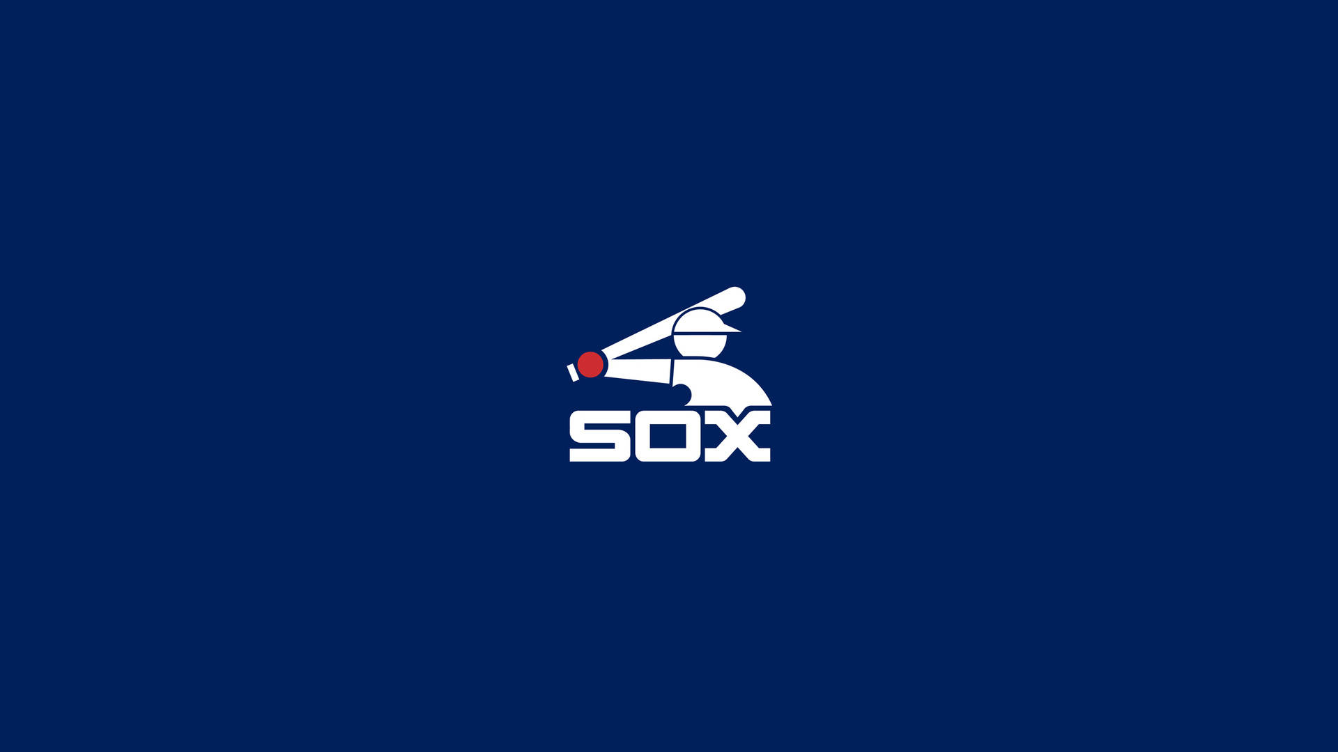 Chicago White Sox Logo Minimalist Background