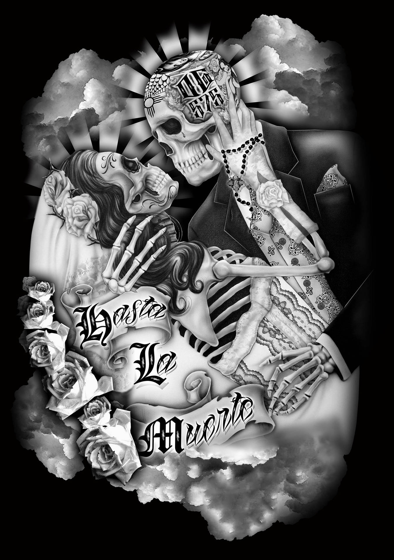 Chicano Hasta La Muerte Background