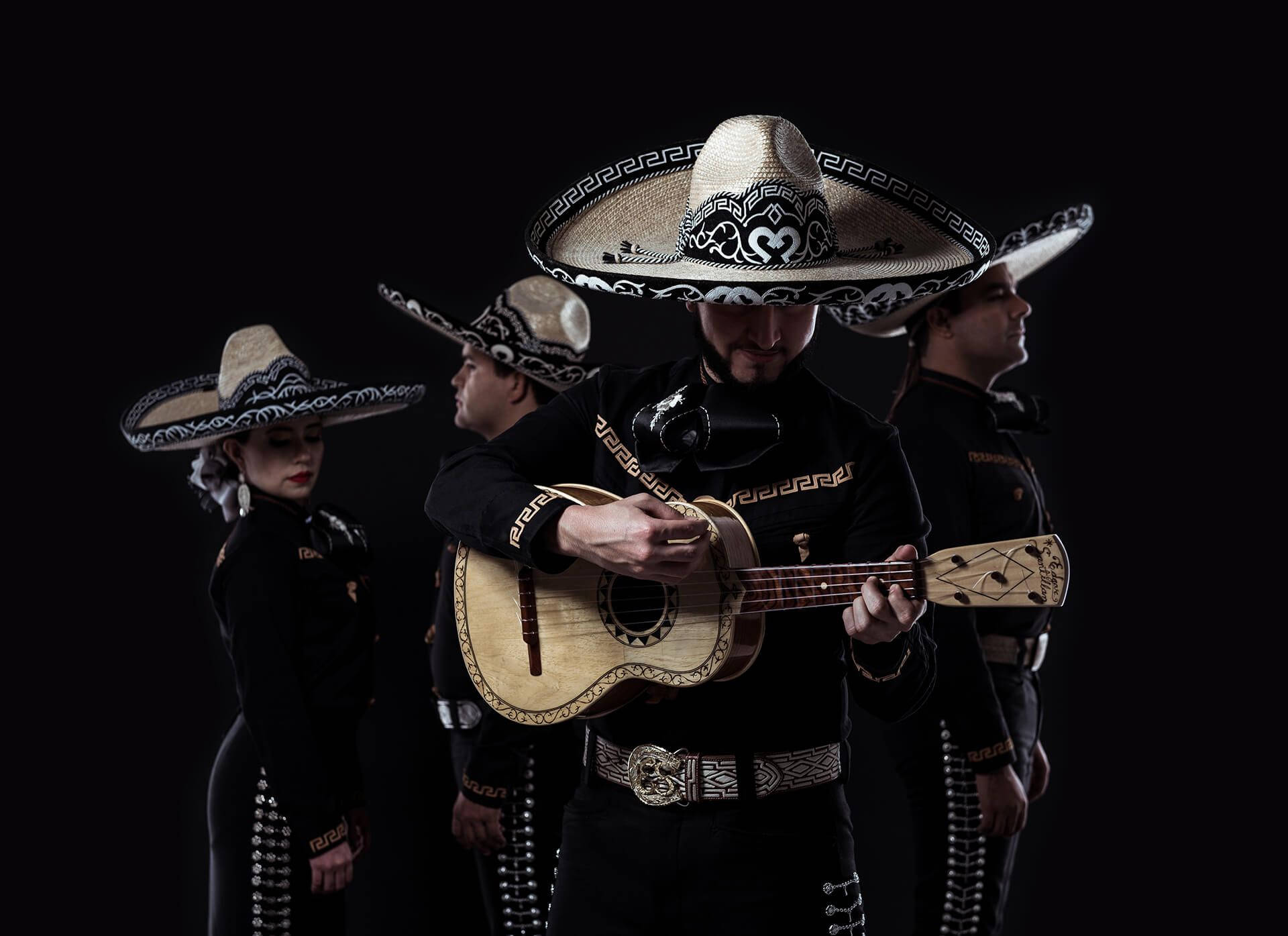 Chicano Mariachi Band Background