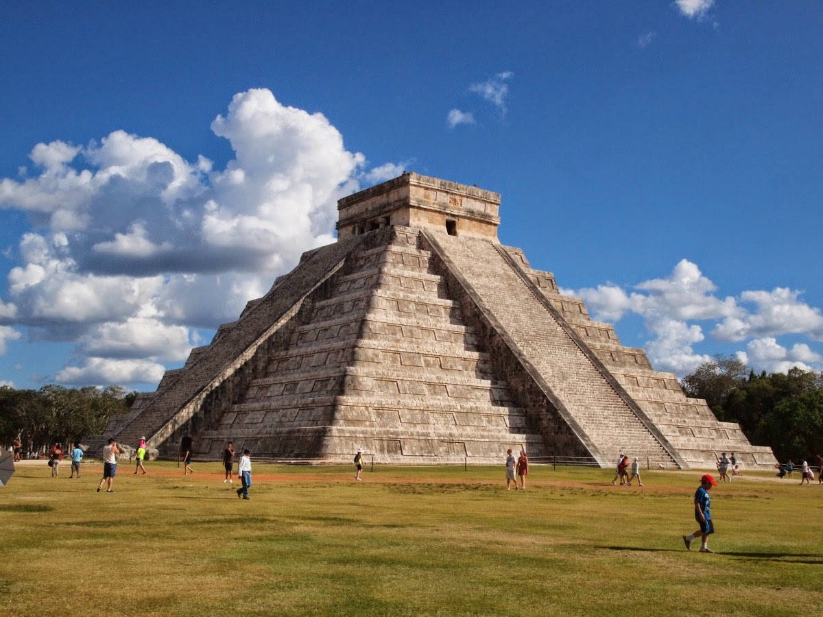 Chichen Itza Giant Pyramid Temple