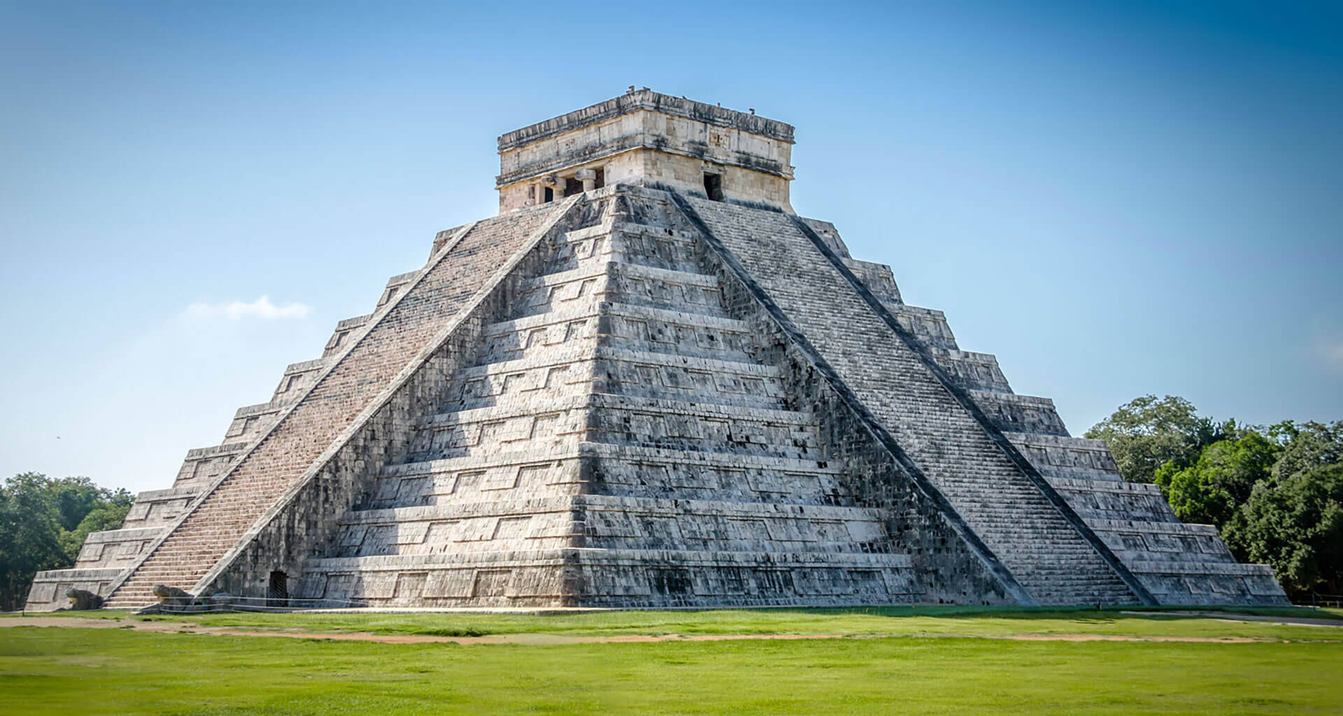 Chichen Itza Side View