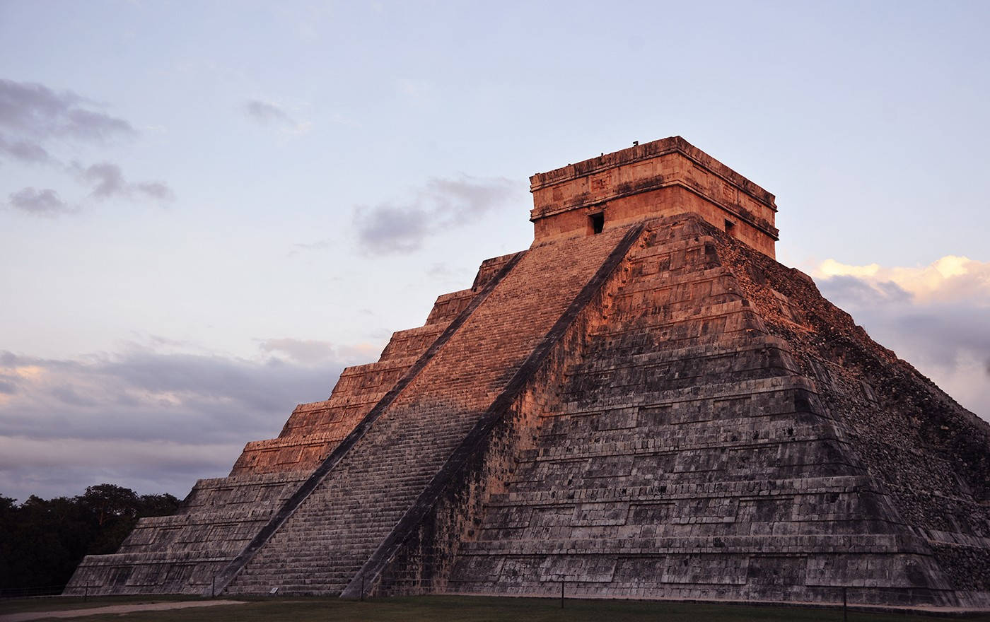 Chichen Itza Sunset Glow