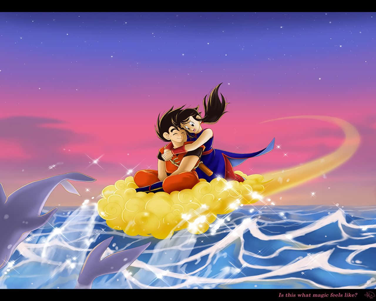 Chichi And Goku, The Perfect Couple Background