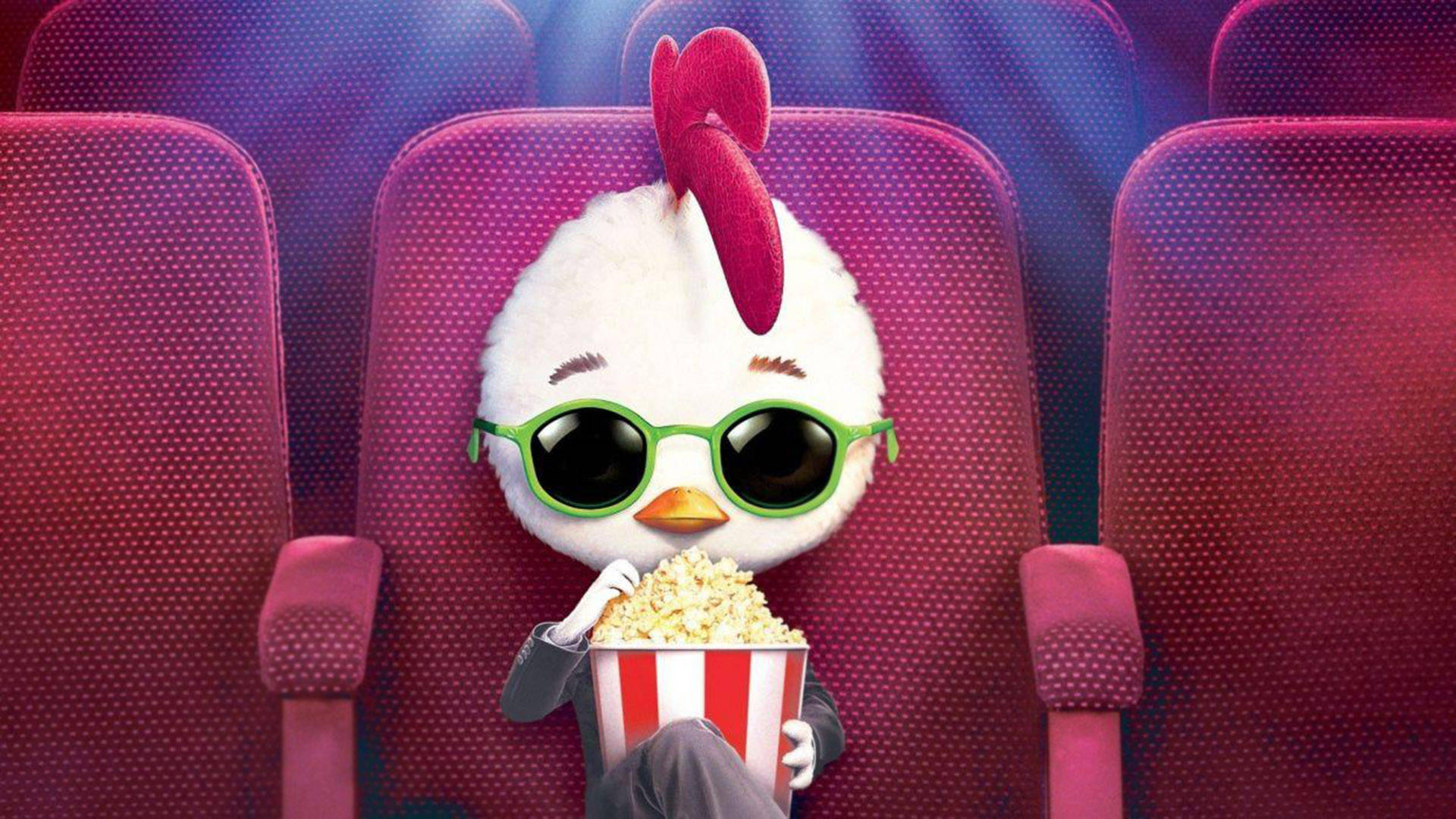 Chicken Little At Cinema Background