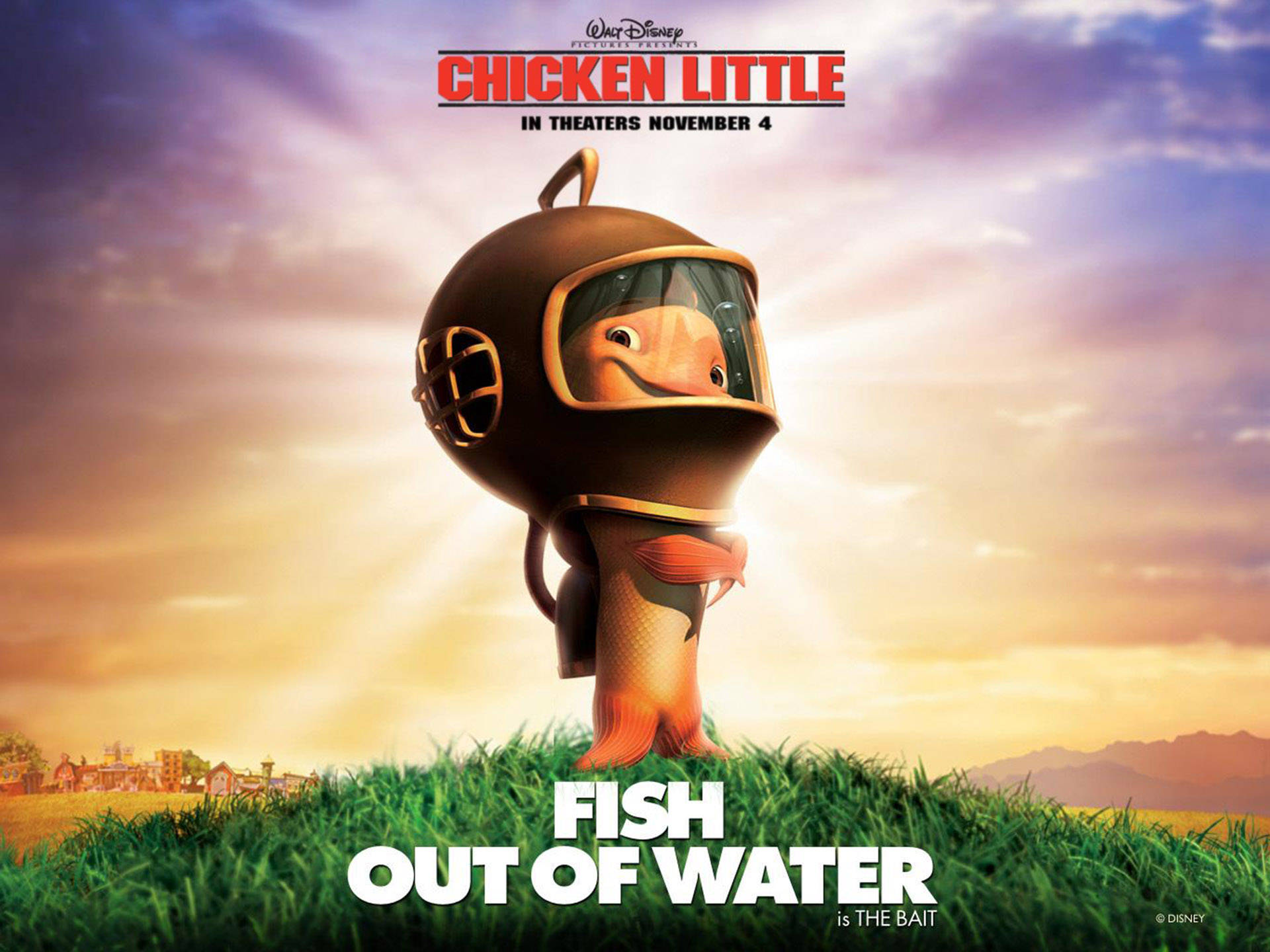 Chicken Little Fish Out Of Water