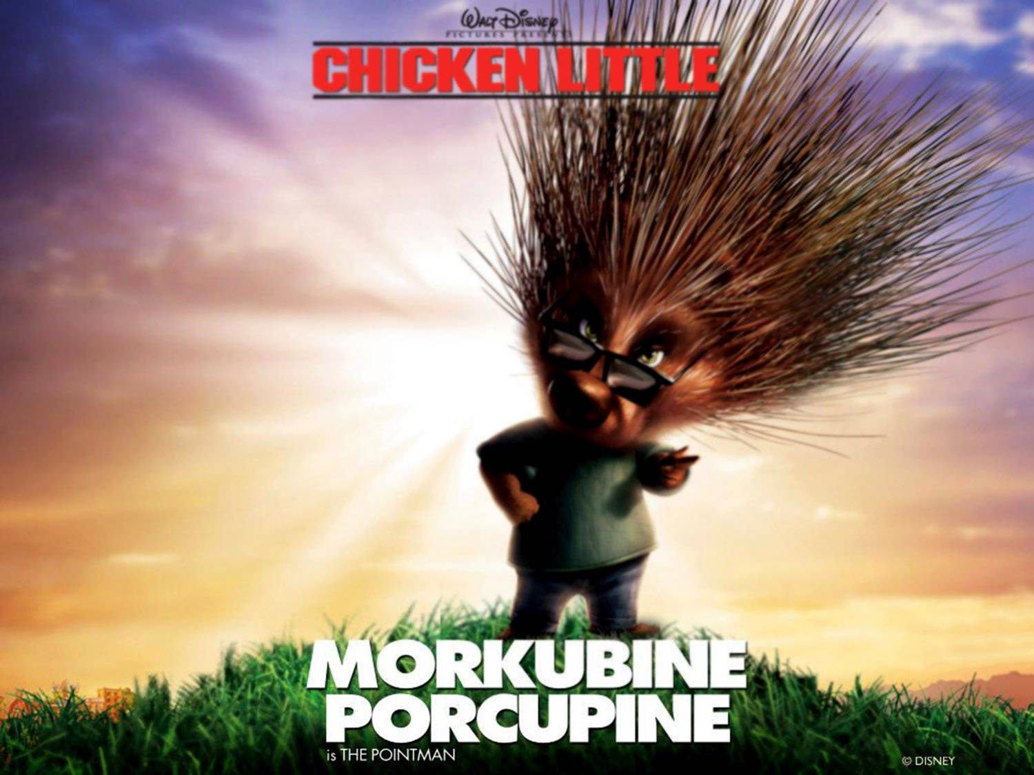 Chicken Little Morkubine Porcupine
