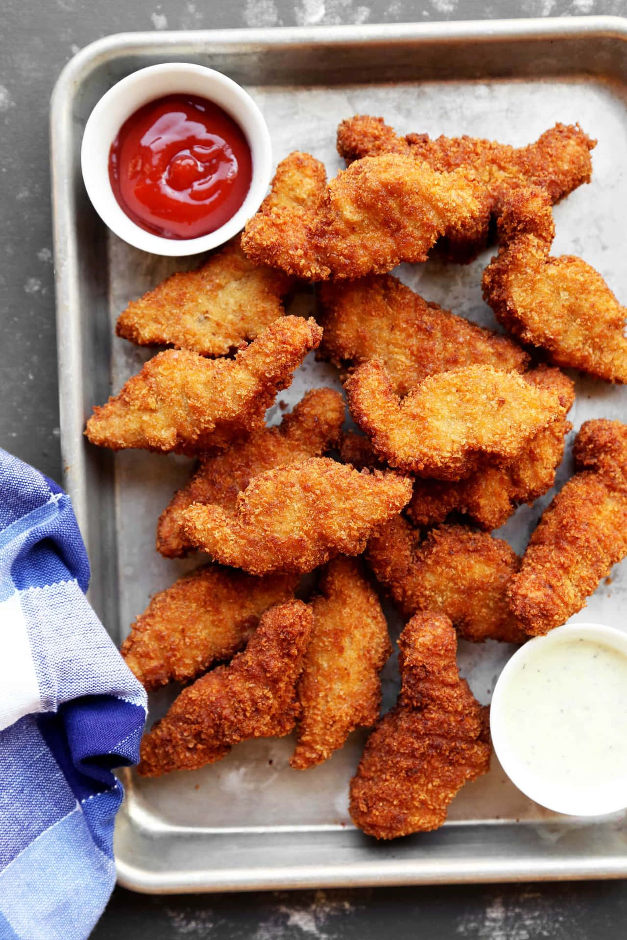 Chicken Nuggets In Tray