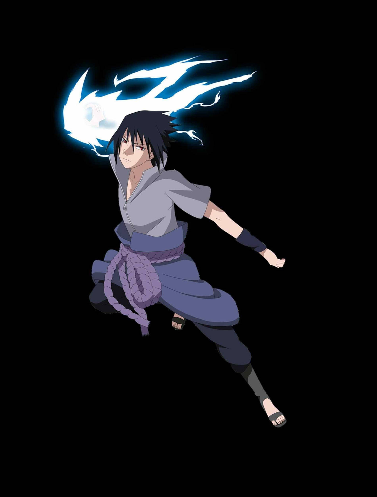 Chidori Sasuke Levitating Background
