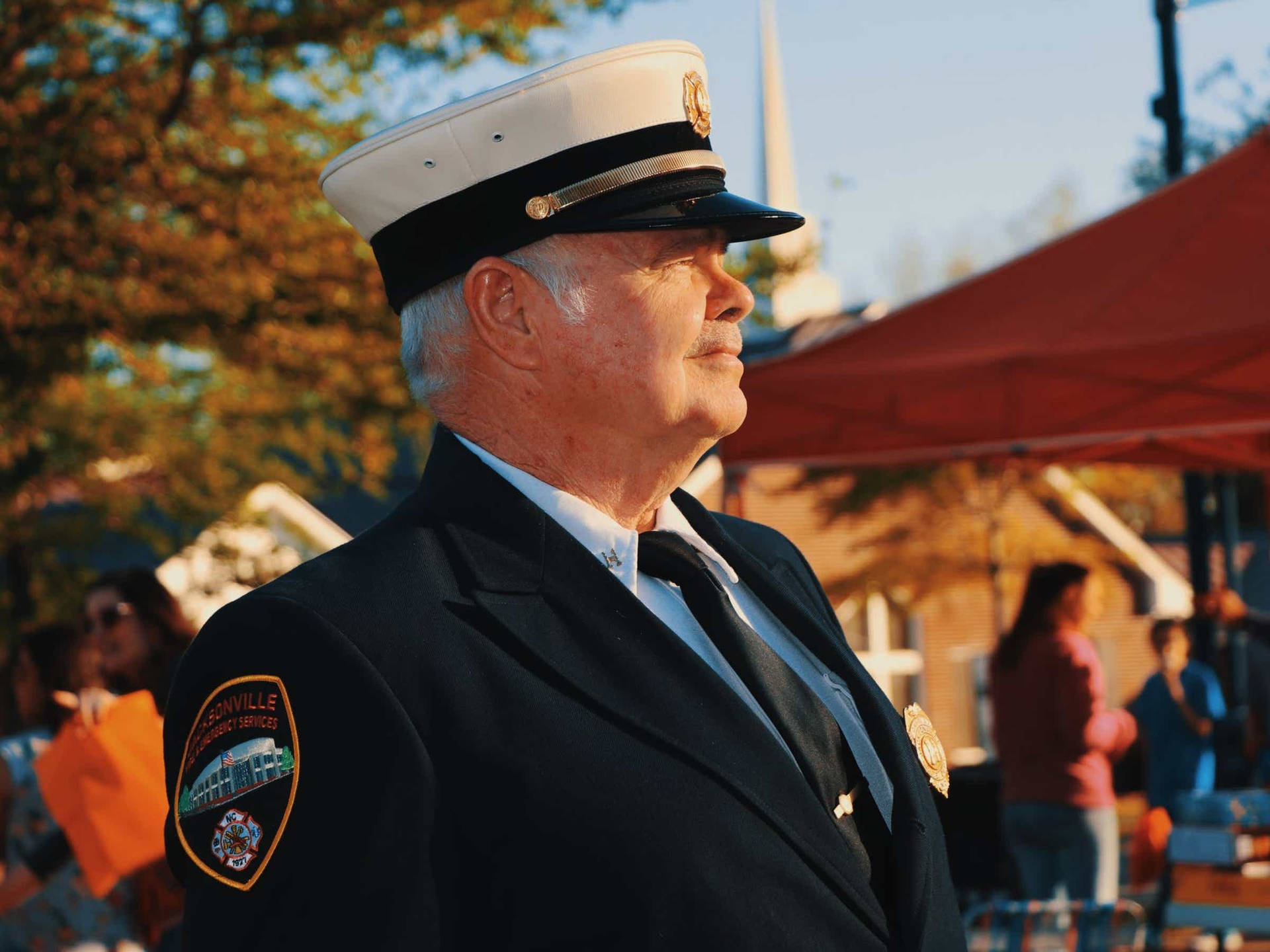 Chief Of Police Officer Background