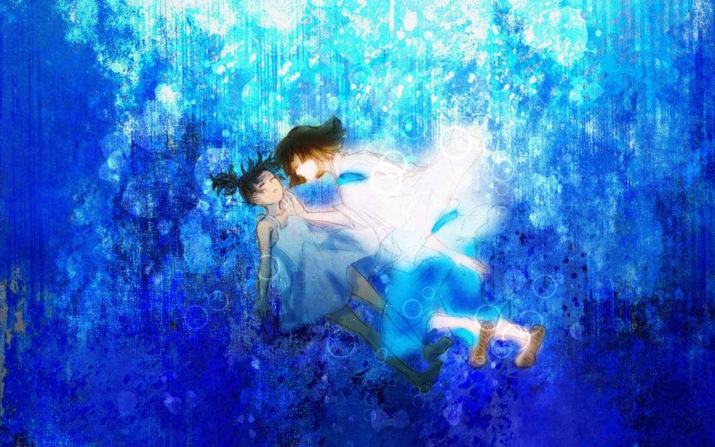 Chihiro And Haku Anime Desktop Background