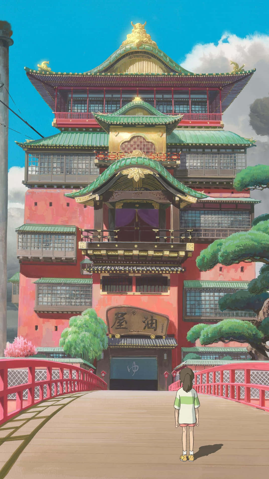 Chihiro Of Spirited Away Movie Iphone Background