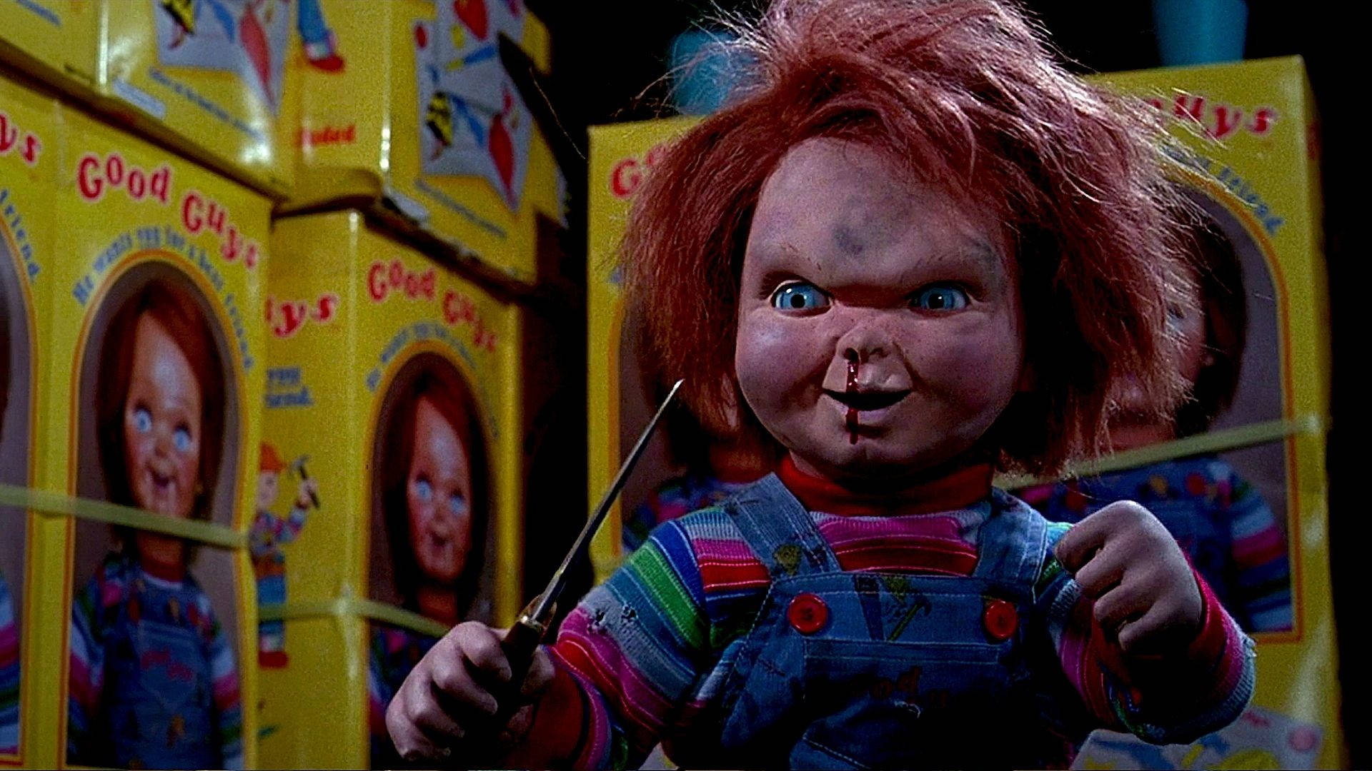 Child's Play Chucky Bleeding Nose Background