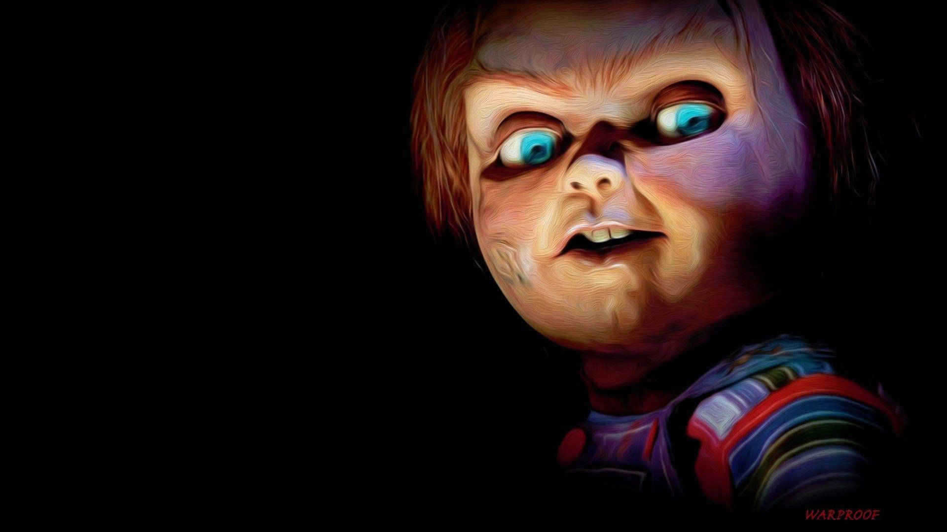 Child's Play Chucky Digital Art Background