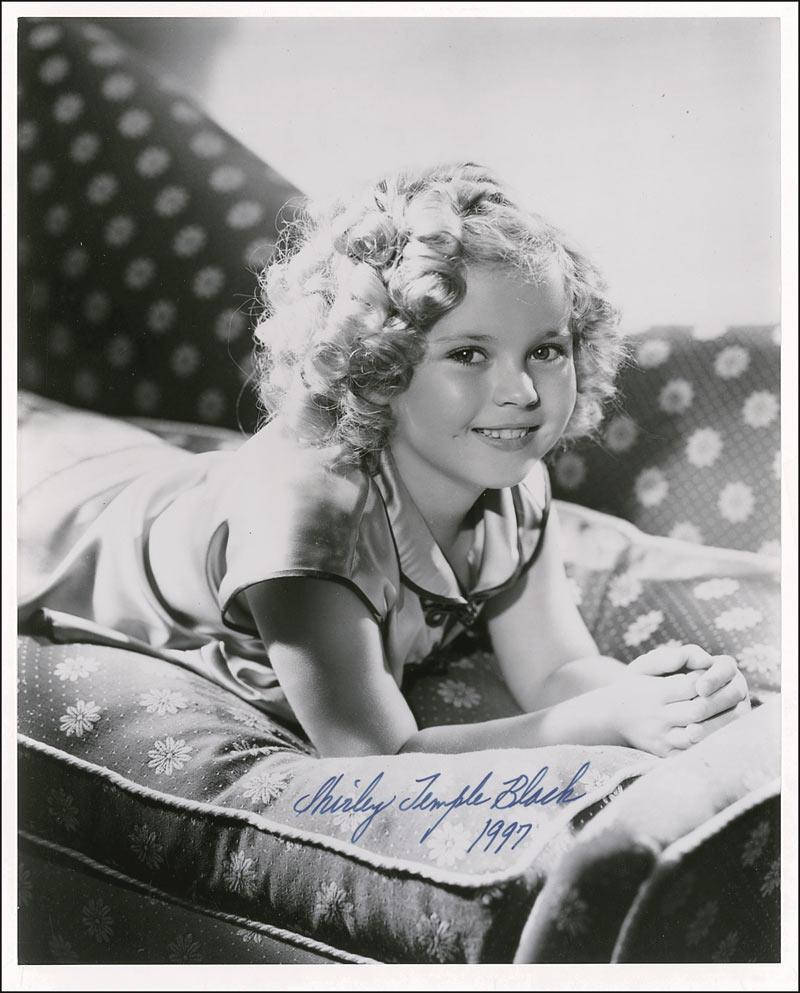 Child Star Shirley Temple Background
