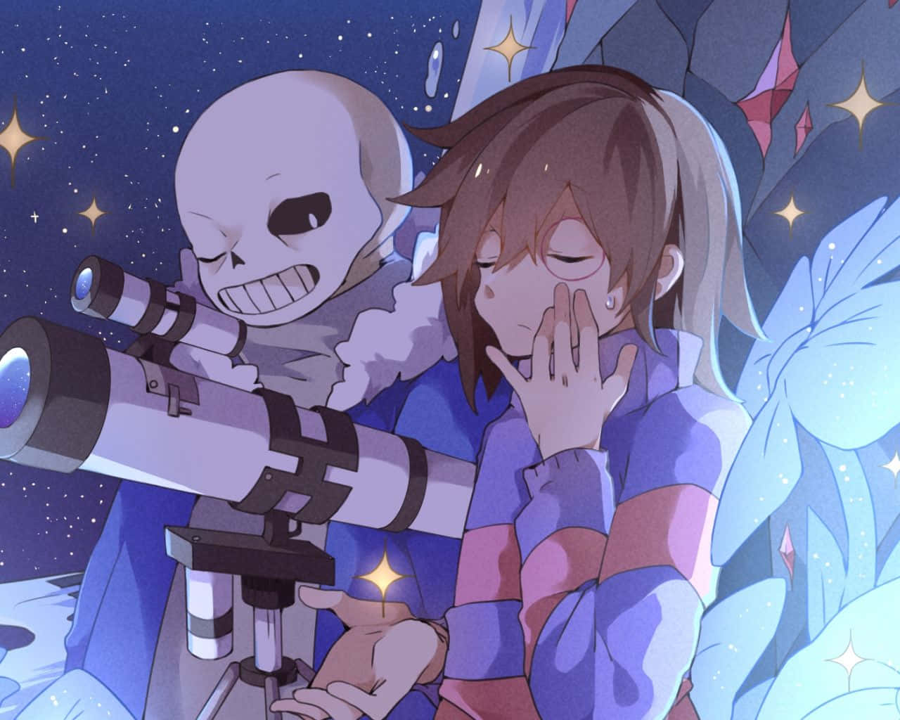 Childhood Memories Of Frisk From The Game Undertale Background