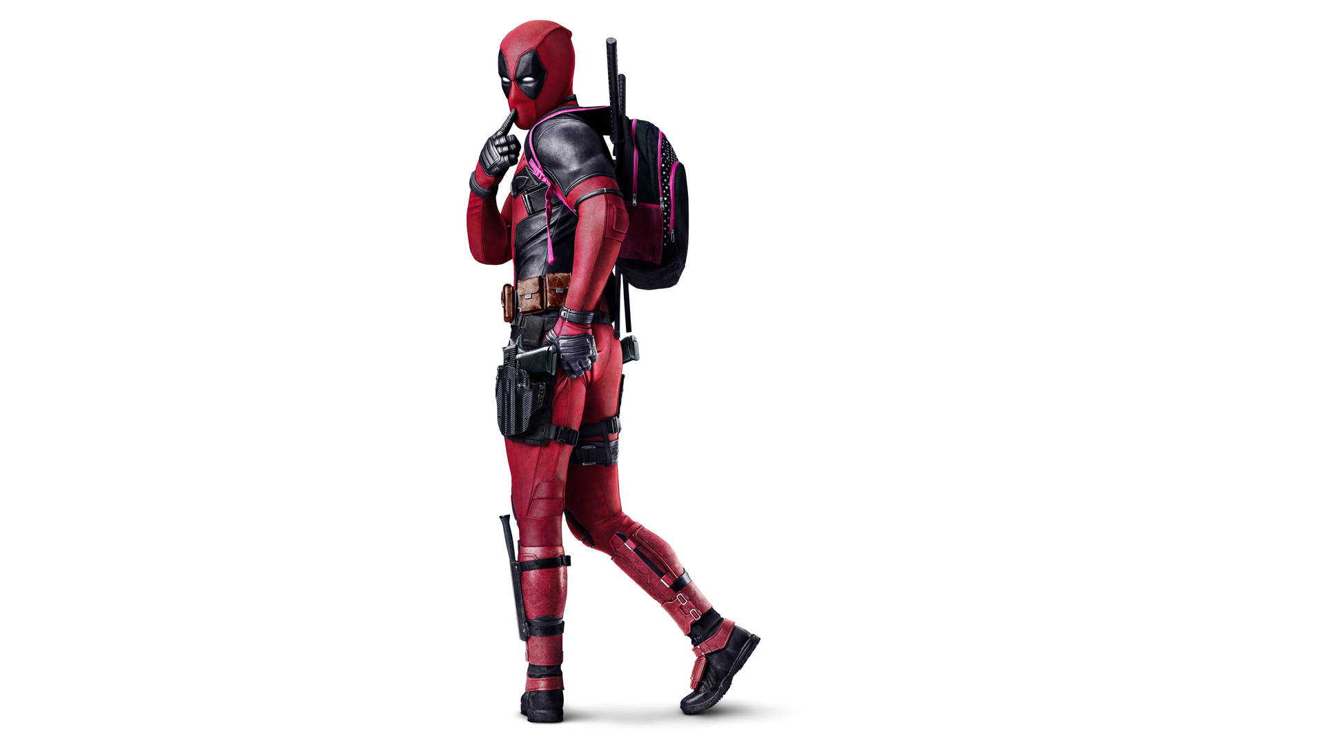 Childish Character Of Deadpool Background