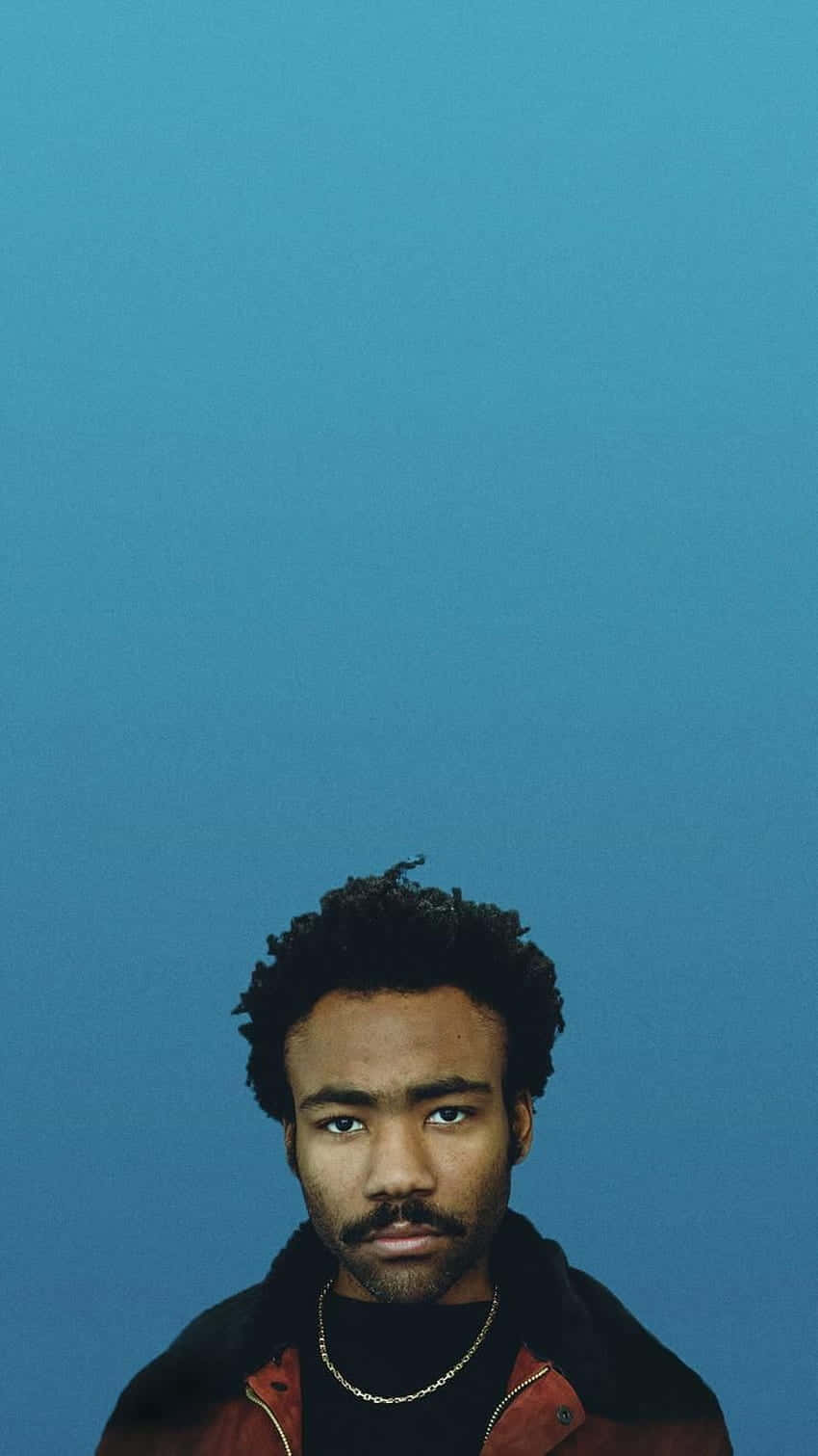 Childish Gambino Blue Backdrop Background