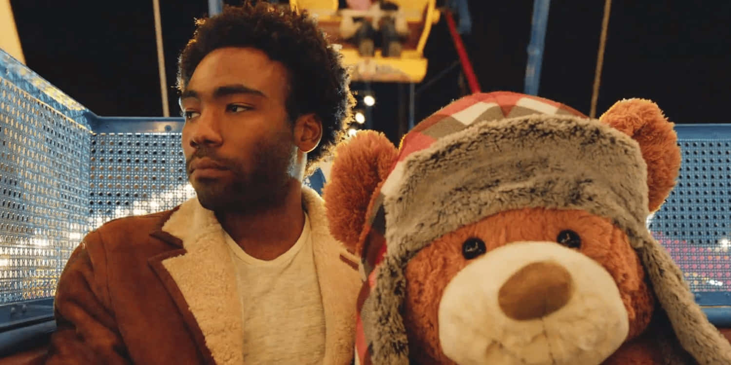 Childish Gambino Ferris Wheel With Teddy Bear