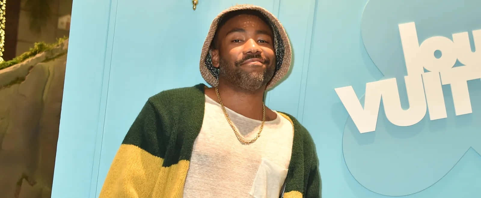 Childish Gambino Smilingat Event