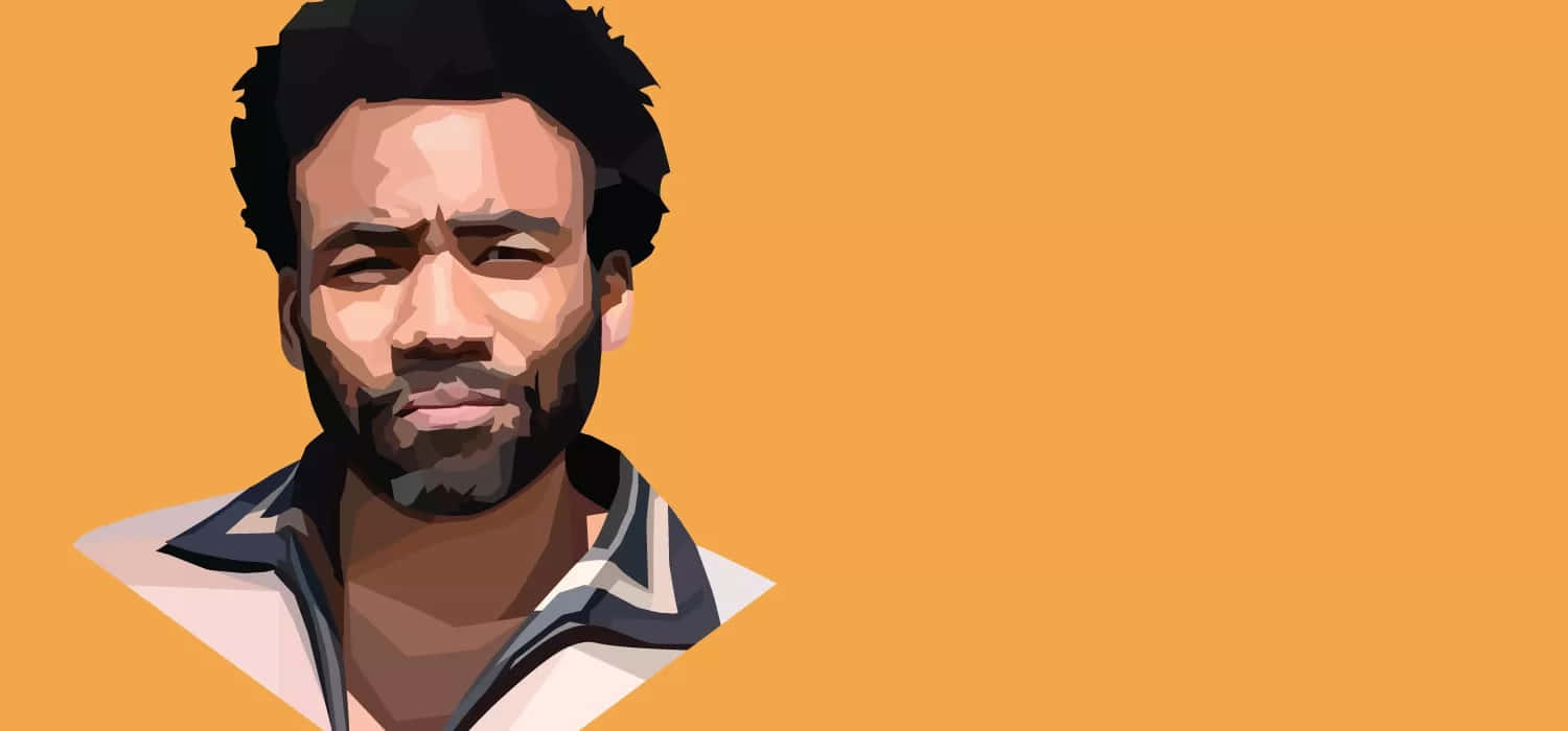 Childish Gambino Vector Portrait