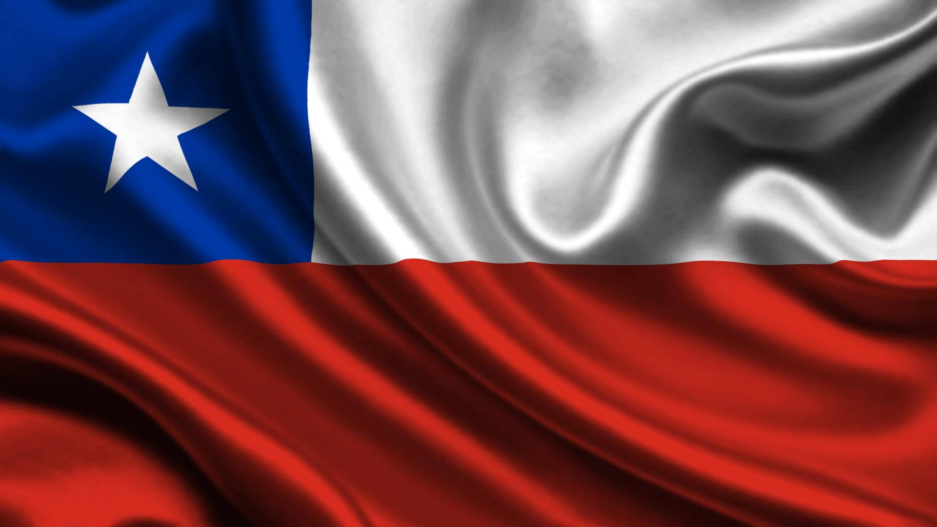 Chile National Flag Background