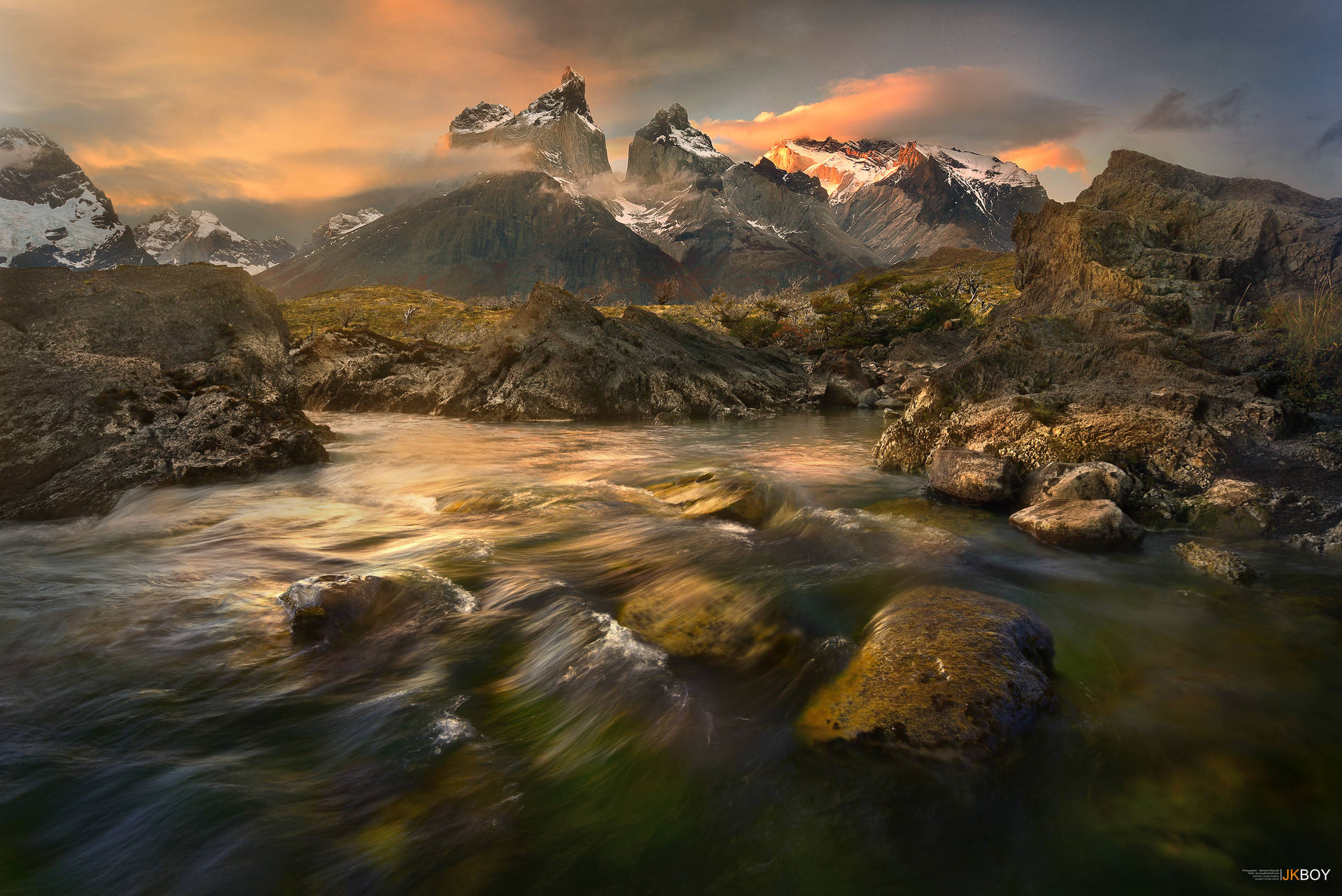 Chile Nature Landscape Background