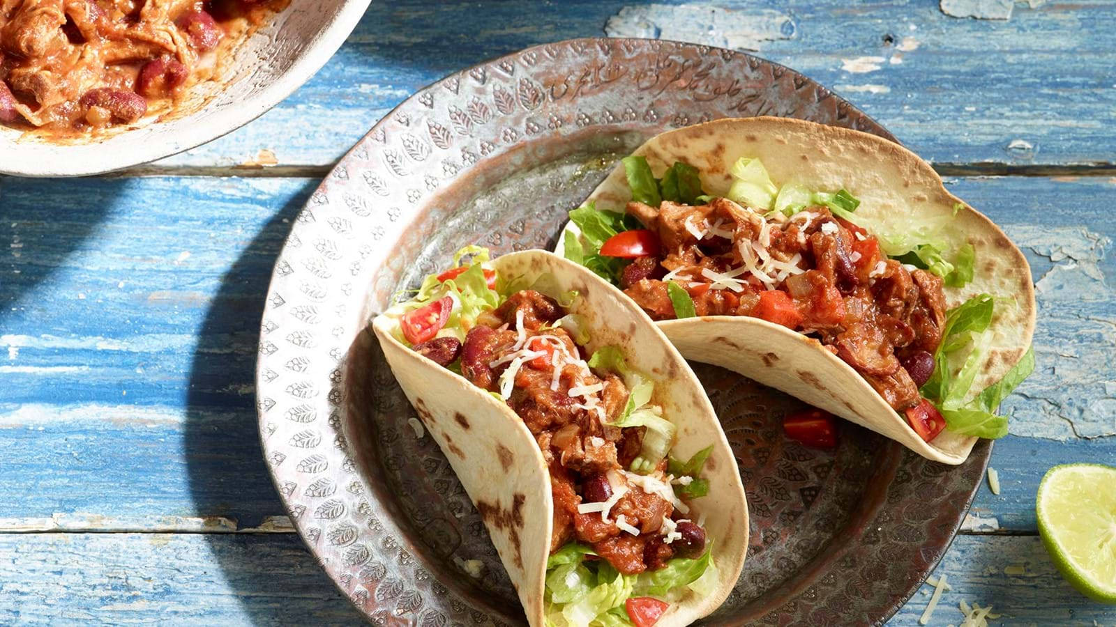 Chili Con Carne Tacos