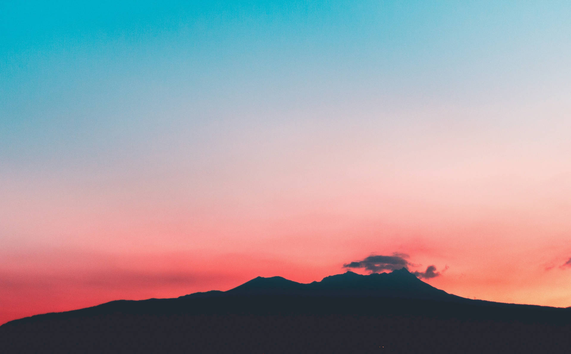 Chill 4k Blue Pink Skies Background