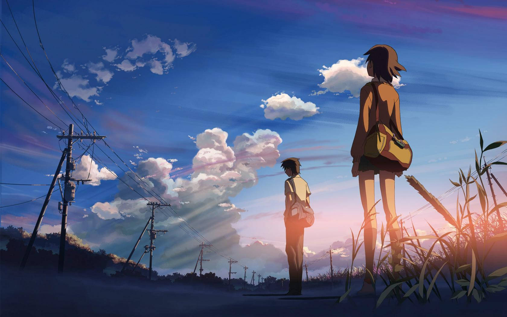 Chill Anime 5 Centimeters Per Second Background