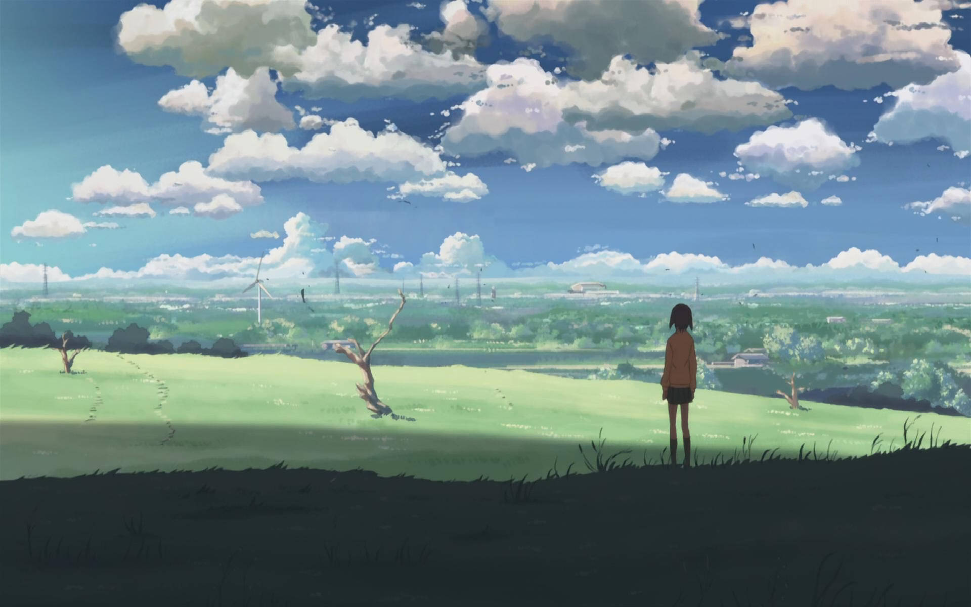 Chill Anime 5 Centimeters Per Second Background
