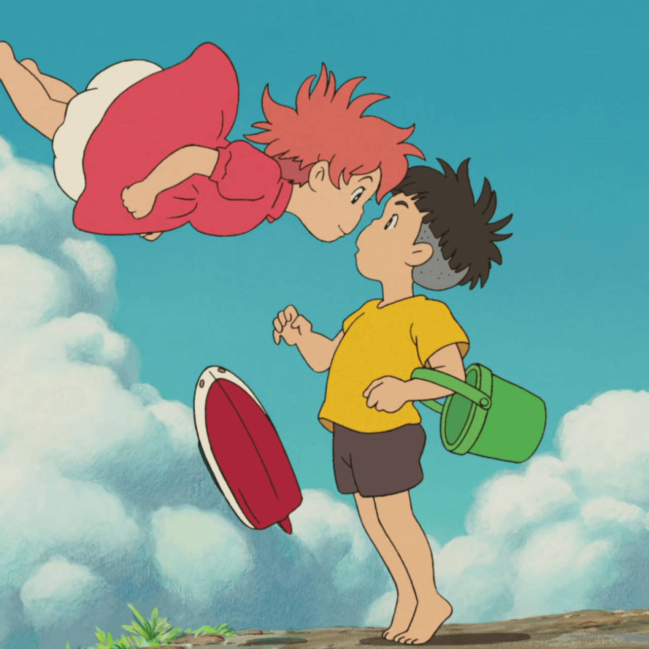 Chill Anime Ponyo Sosuke And Komiko